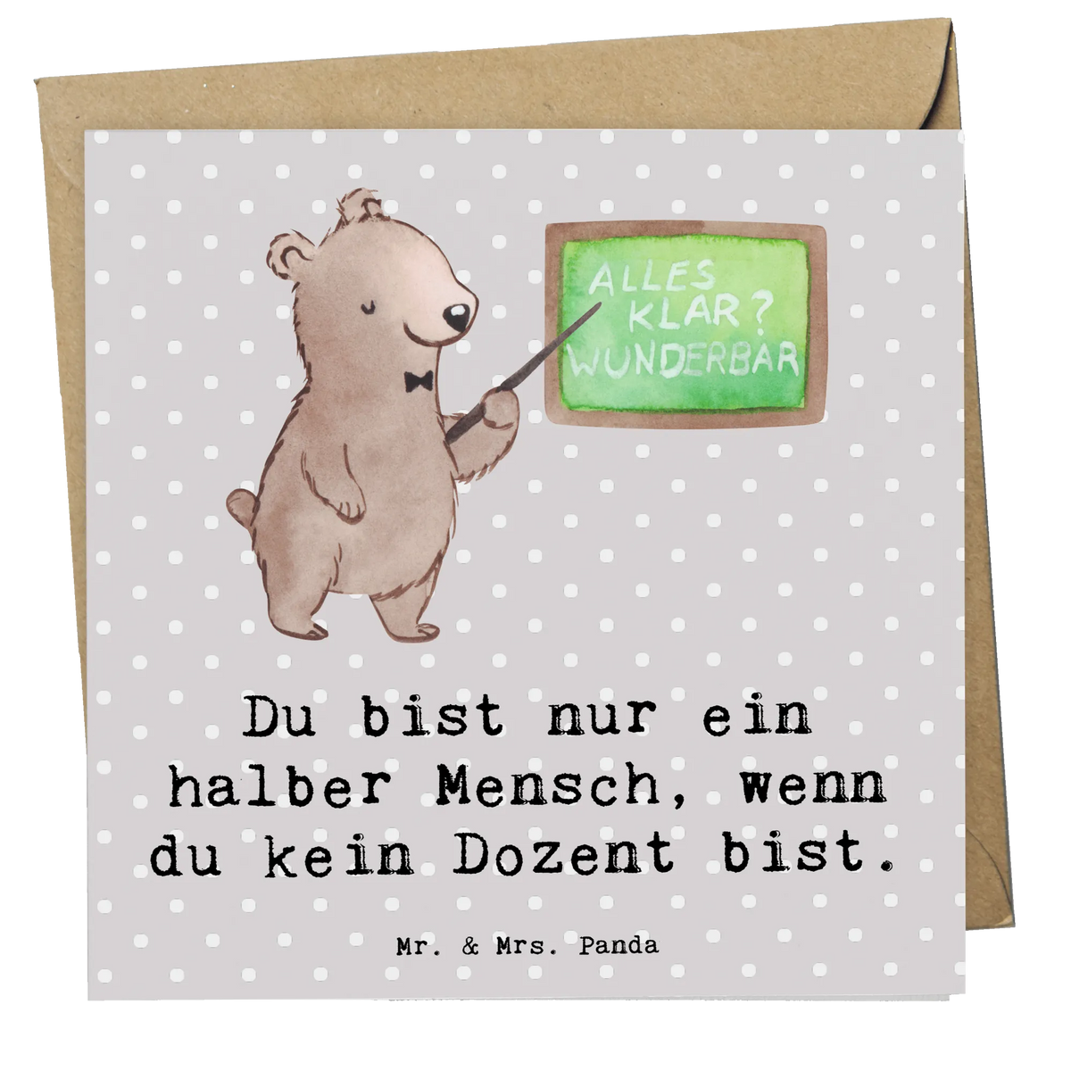 Deluxe Karte Dozent Herz Klappkarte, Glückwunschkarte, doppelkarte, Grußkarte, anlasskarte, faltkarte, Geschenk, Schenken, Jubiläum, Danke, Dankeschön, Beruf, Ausbildung, Abschied, Rente, Kollege, Kollegin, Arbeitskollege, Mitarbeiter, Firma, Uni, Tutor, Universität, Vorlesung, Dozent, Professor, Unterricht, Akademiker