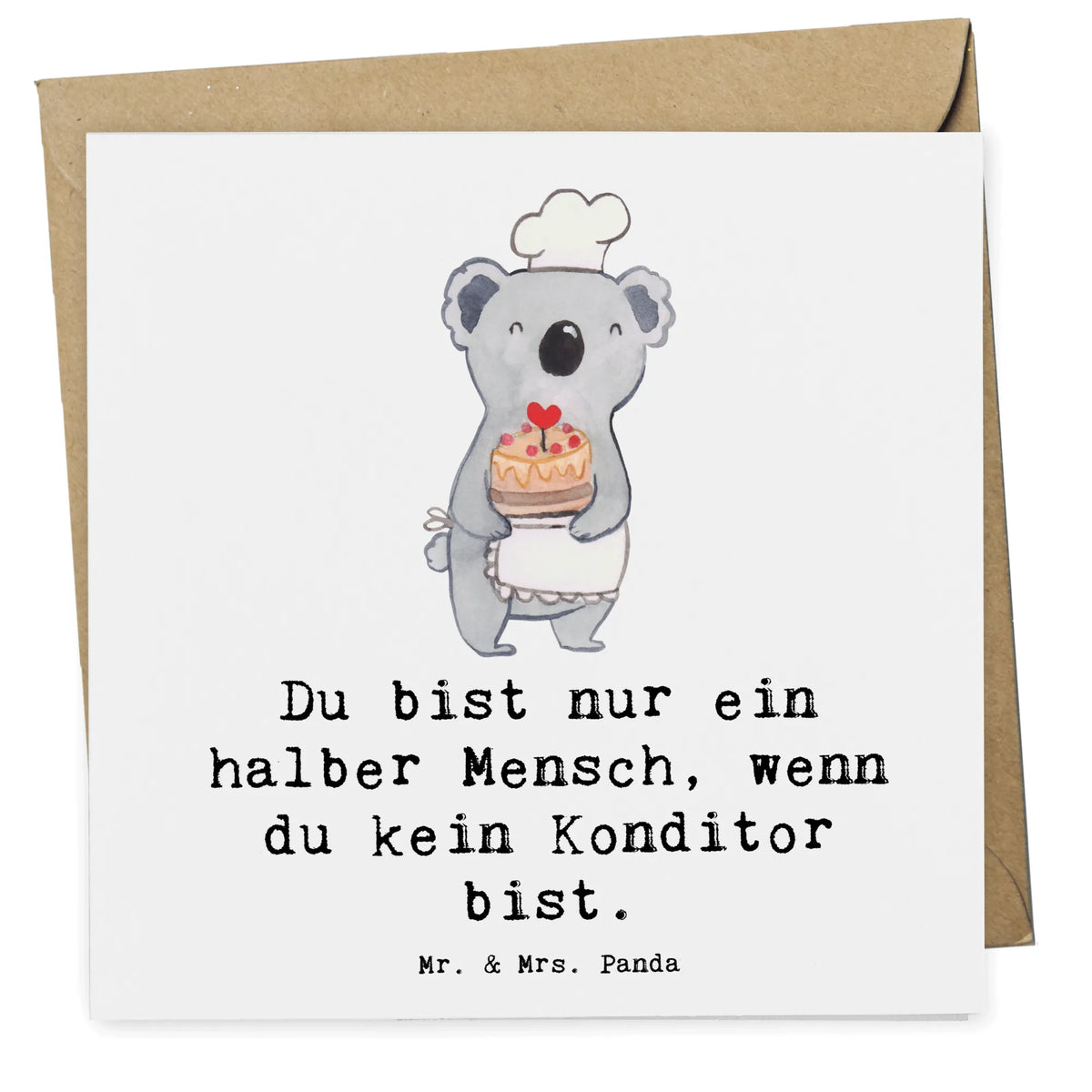 Deluxe Karte Konditor Herz Grußkarte, anlasskarte, doppelkarte, Klappkarte, faltkarte, Glückwunschkarte, Kollegin, Rente, Arbeitskollege, Ausbildung, Mitarbeiter, Abschied, Firma, Kollege, Jubiläum, Dankeschön, Beruf, Danke, Schenken, Geschenk, Confiseur, Patissier, Bäcker, Konditor, Kuchenbäcker
