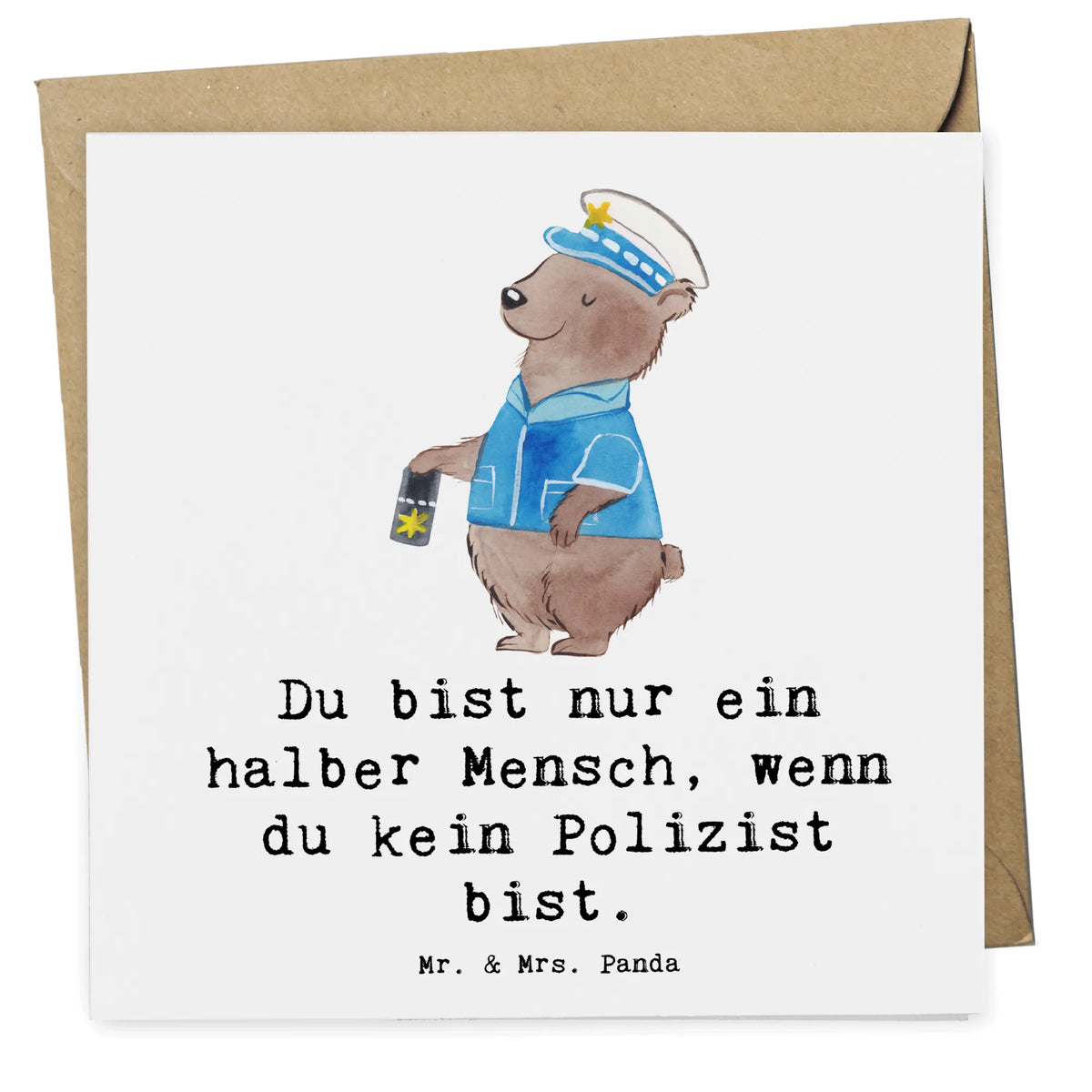 Deluxe Karte Polizist Herz faltkarte, Grußkarte, Klappkarte, doppelkarte, Glückwunschkarte, anlasskarte, Kollegin, Rente, Arbeitskollege, Ausbildung, Mitarbeiter, Abschied, Firma, Kollege, Jubiläum, Dankeschön, Beruf, Danke, Schenken, Geschenk, Polizist, Cop, Polizeibeamter, Studium, Wachmann, Polizei
