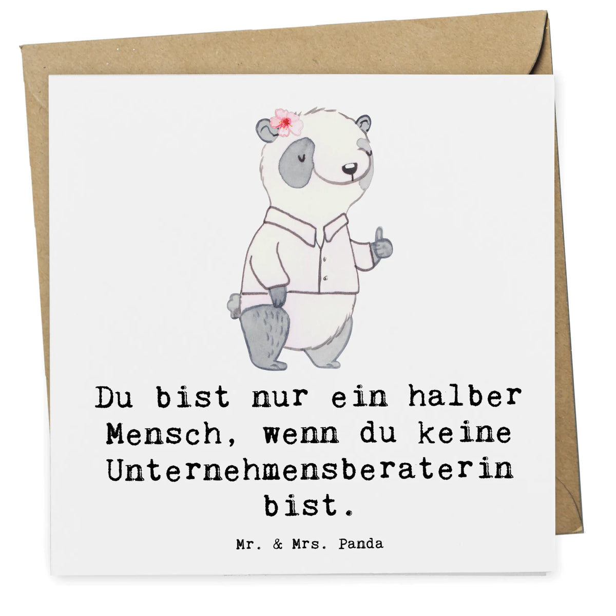 Deluxe Karte Unternehmensberaterin Herz