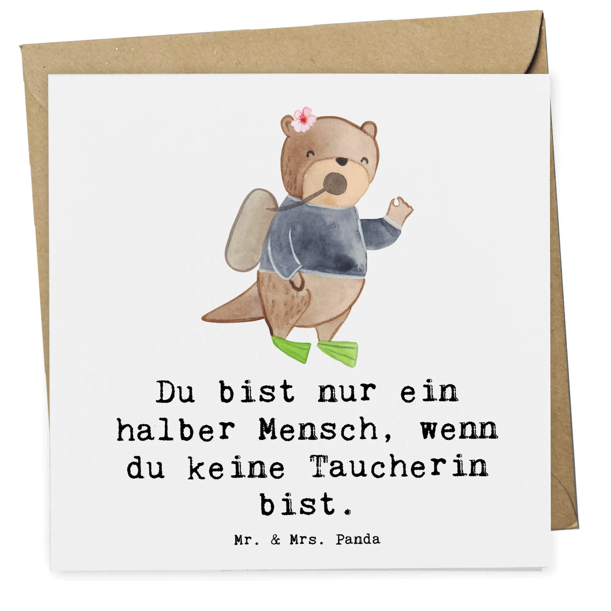 Deluxe Karte Taucherin Herz Grußkarte, Klappkarte, anlasskarte, faltkarte, doppelkarte, Glückwunschkarte, Kollegin, Rente, Arbeitskollege, Ausbildung, Mitarbeiter, Abschied, Firma, Kollege, Jubiläum, Dankeschön, Beruf, Danke, Schenken, Geschenk