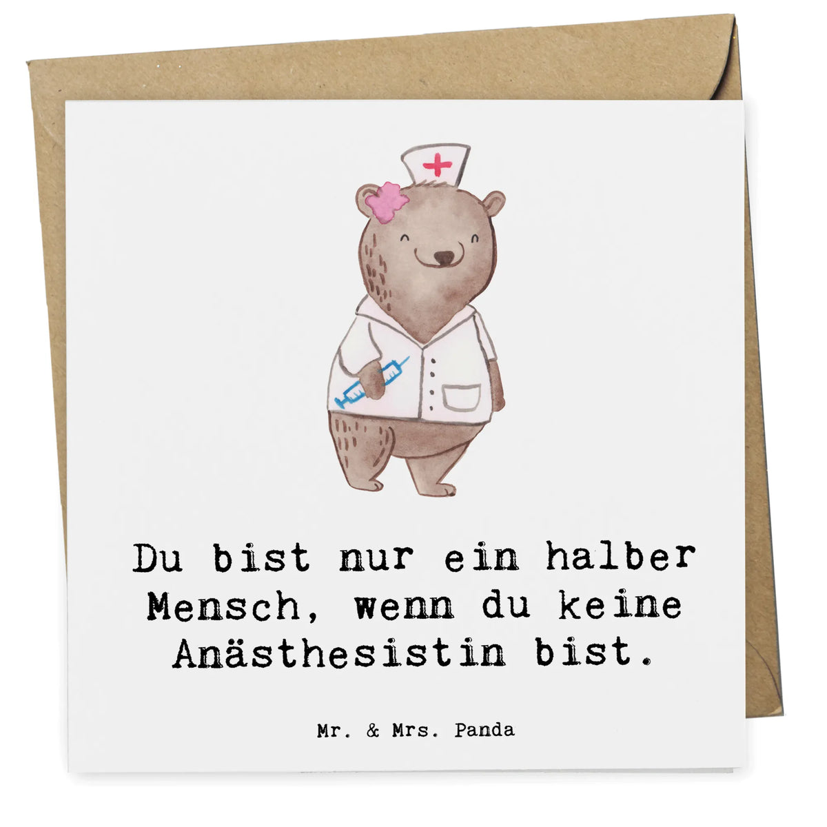 Deluxe Karte Anästhesistin Herz doppelkarte, anlasskarte, faltkarte, Grußkarte, Klappkarte, Glückwunschkarte, Abschied, Rente, Kollege, Kollegin, Arbeitskollege, Mitarbeiter, Firma, Geschenk, Schenken, Jubiläum, Danke, Dankeschön, Beruf, Ausbildung, Krankenhaus, Anästhesie, Studium, Narkoseärztin, Anästhesistin