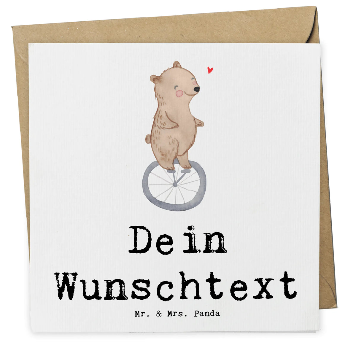Personalisierte Deluxe Karte Bär Einrad fahren Grußkarte personalisierbar, Personalisierte Postkarte, karte personalisiert, Postkarte personalisiert, individuelle grußkarte, Personalisierte Grußkarte, Personalisierte Grußkarten, grußkarte personalisiert, Grußkarten Personalisiert, Personalisierte Karte, Personalisierte Karten, Geschenk, Schenken, Sport, Sportart, Hobby, Danke, Dankeschön, Auszeichnung, Gewinn, Sportler, Einrad fahren