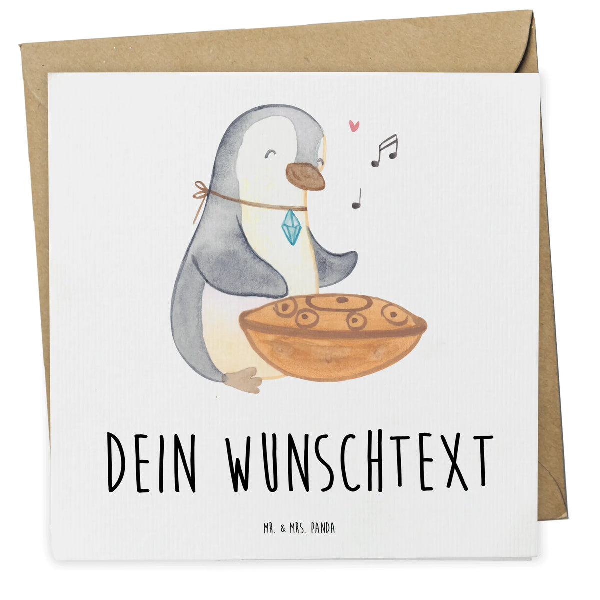 Personalisierte Deluxe Karte Pinguin Handpan individuelle grußkarte, Personalisierte Grußkarte, grußkarte personalisiert, Personalisierte Grußkarten, Grußkarten Personalisiert, Grußkarte personalisierbar, Personalisierte Postkarte, Postkarte personalisiert, Personalisierte Karte, karte personalisiert, Personalisierte Karten, Instrumente, Geschenke Musiker, Musikliebhaber, Stahltrommel, Handpan, Steel Pan, Pinguin