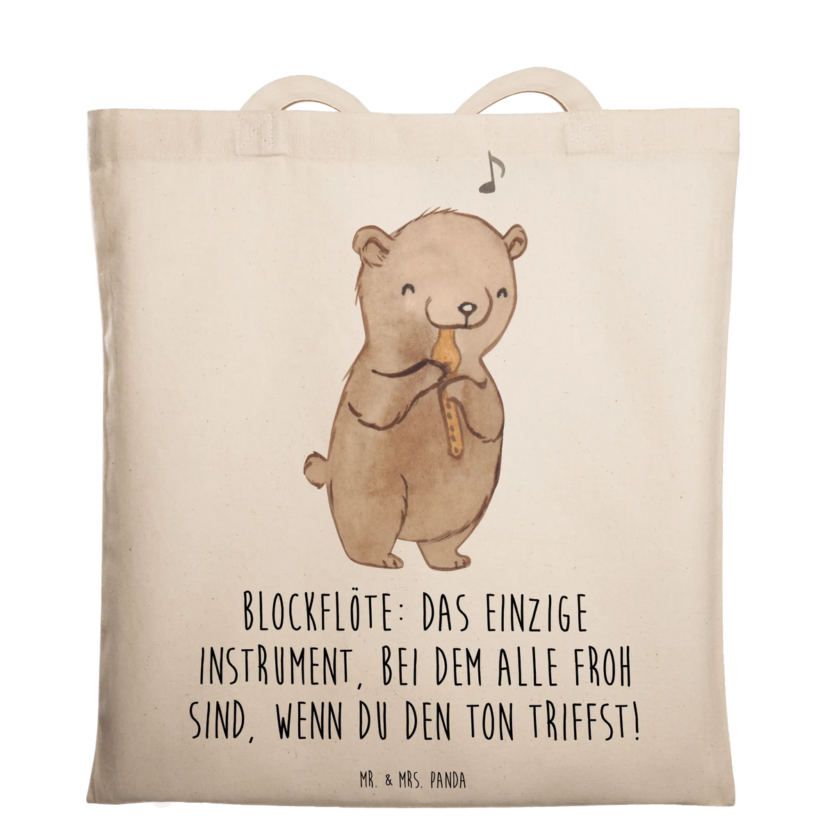 Tragetasche Blockflöte Freude