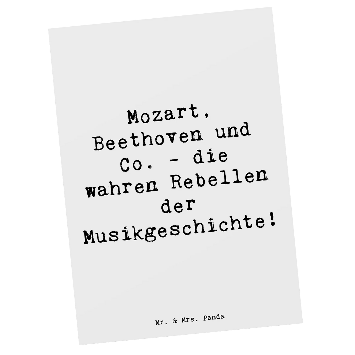 Postkarte Spruch Klassik Rebellen Fotokarte, bildkarte, kunstkarte, Ansichtskarten, Grußkarte, spruchkarte, Postkarte, einzelkarte, Kunstkarten, Ansichtskarte, Designkarte, Motivkarte, Postkarten, Dekoration, sprüche, zitate, spruch kollektion, inspiration, motivation, lebensweisheiten, geschenkideen, wanddeko, wohnaccessoires, sprüche sammlung, schöne sprüche, glück, liebe, freude, Lächeln, alltag verschönern, nachhaltige geschenke, Kreativ, Einzigartig, shopify, mr and mrs panda