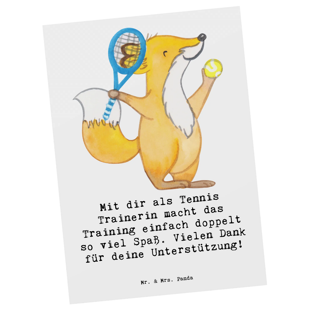 Postkarte Tennis Trainerin Spaß Ansichtskarte, Kunstkarten, Postkarte, Grußkarte, kunstkarte, bildkarte, Motivkarte, Postkarten, Designkarte, spruchkarte, einzelkarte, Fotokarte, Ansichtskarten, Geschenk, Schenken, Sport, Sportart, Hobby, Danke, Dankeschön, Auszeichnung, Gewinn, Sportler