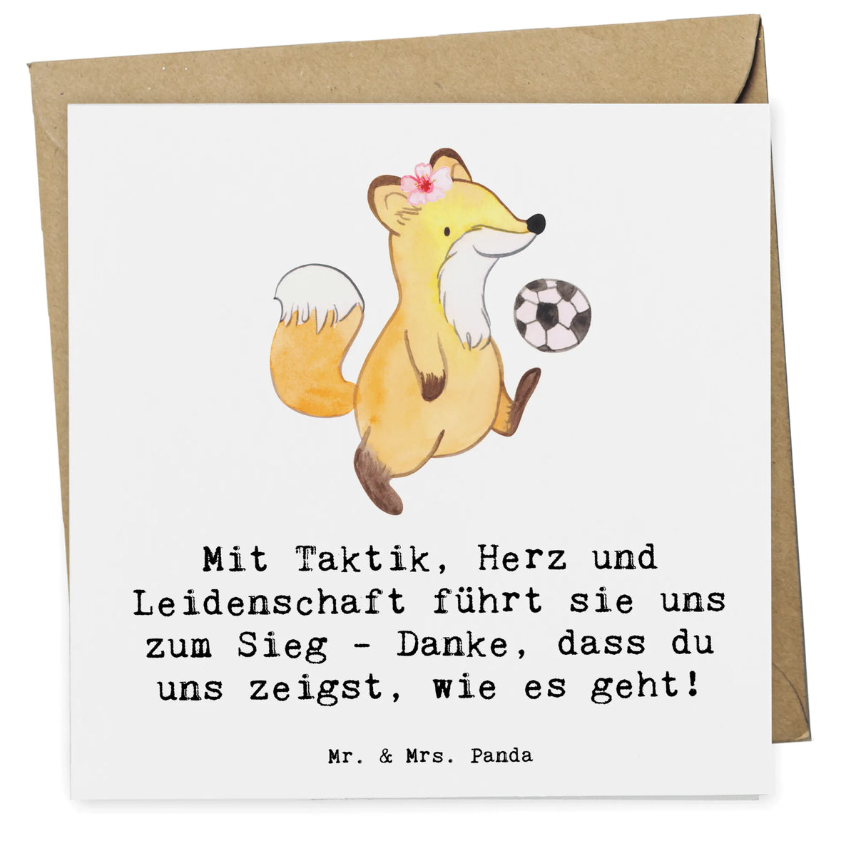 Deluxe Karte Fußball Trainerin Grußkarte, Glückwunschkarte, doppelkarte, Klappkarte, faltkarte, anlasskarte, Geschenk, Schenken, Sport, Sportart, Hobby, Danke, Dankeschön, Auszeichnung, Gewinn, Sportler