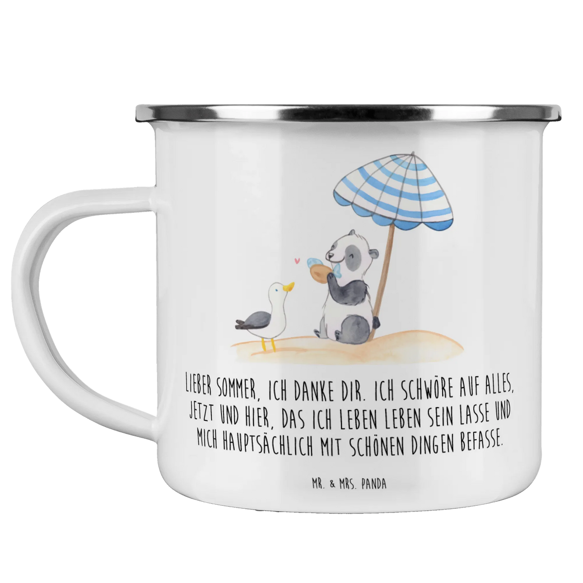 Camping Emaille Tasse Lieber Sommer Metallbecher, Campingbecher, Emaillebecher, Blechtasse, Reisetasse, Emaille Becher, Tasse Emaille, Outdoor Becher, Outdoertasse, Wanderbecher, Pott, Kaffeepott, Becher Emaille, Campingtasse, Emailletasse, Outdoor Tasse, Haferl, Blechbecher, Wandertasse, Teetasse, Teebecher, Motivtasse, Emaille Tasse, Reisebecher, Sommer, Sommermotive, Urlaubsmotive, Produkte für Urlauber, Sommer Produkte