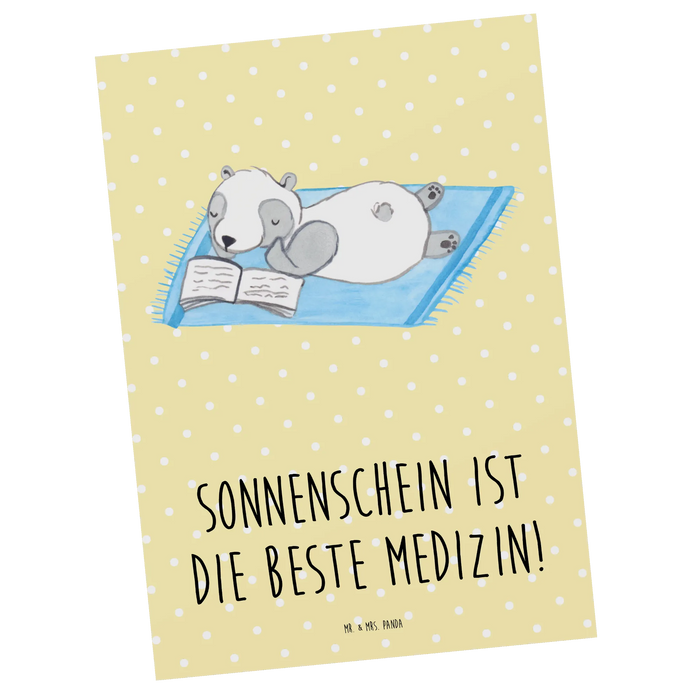 Postkarte Sommer Sonnenschein