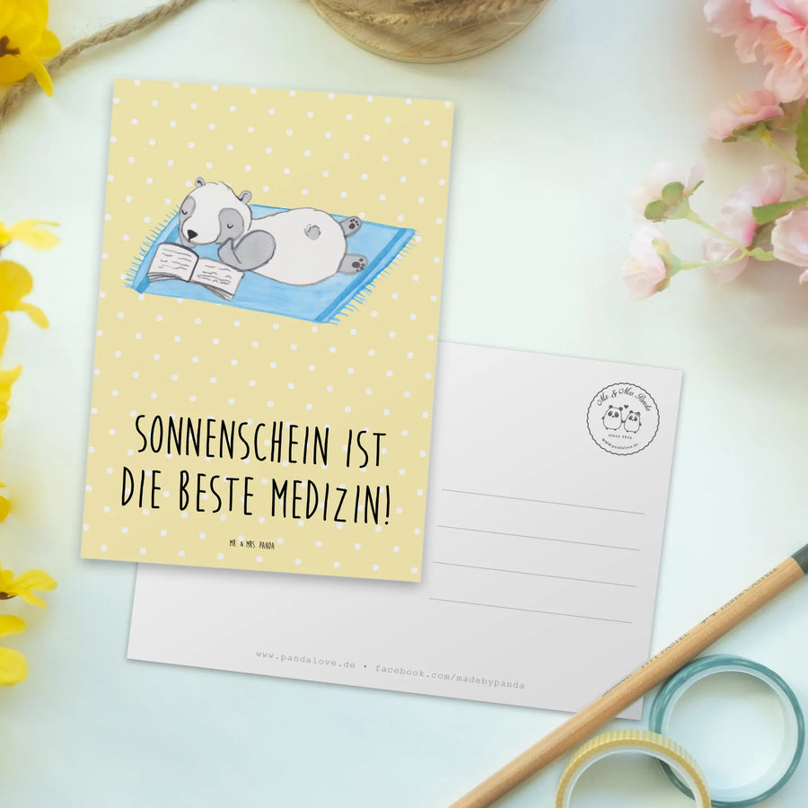 Postkarte Sommer Sonnenschein
