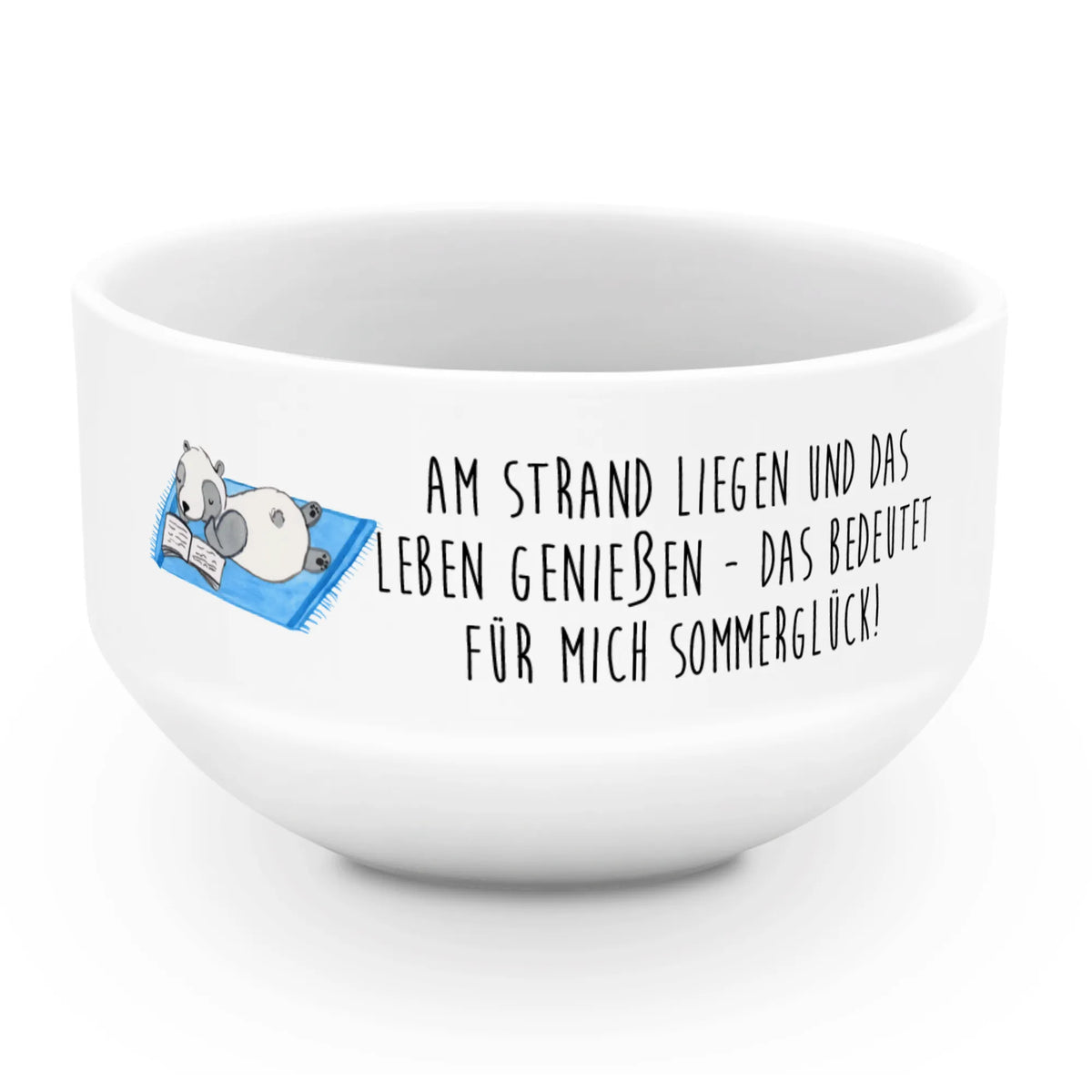 Müslischale Sommerglück Panda Müslischale, Müslischale, Müslischüssel, reisschüssel, Schüssel, Dessertschüssel, Porzellan Schale, Porzellan Müslischale, Müsli Schüssel, Design Schale, Schale, bunte Müslischale, bedruckte Müslischale, joghurtbowl, Müslischale Porzellan, Motiv Müslischale, Design Müslischale, Bowlschale, porzellanschüssel, suppenschale, Obstschale, schöne Müslischale, Müslibowl, reisschale, Frühstücksschale, Müslischale Lustig, porzellanschale, Frühstücksschüssel, Müsli Schale, beilagenschüssel, Suppenschüssel, Dessertschale, Puddingschale, Snackschale, beilagenschale, Schälchen, snackschüssel, Schüsselchen, Salatschälchen, Müslischale mit Spruch, Frühstücksbowl, Suppenbowl, Sommer, Sommermotive, Urlaubsmotive, Produkte für Urlauber, Sommer Produkte