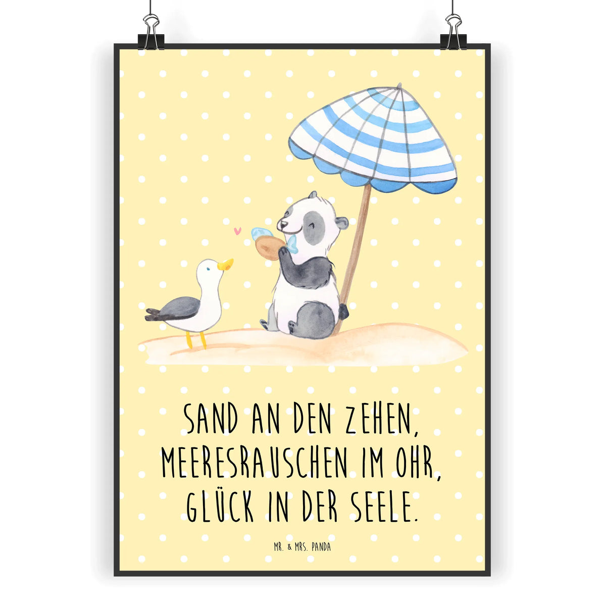 Bild Sommer Meer Glück Mr. & Mrs. Panda Poster, Designposter, Wanddruck, Design Poster, Kunstdruck Poster, Bild, Wandkunst, Plakat, Wandbild, Kunstdruck, Wanddeko Bild, Typografie Poster, Wandschmuck, Kunstposter, Drucke, Wanddeko, Deko Poster, Deko Bild, Grafikposter, Posterdruck, Wanddekoration, Panda Poster, Sommer, Produkte für Urlauber, Urlaubsmotive, Sommer Produkte, Sommermotive