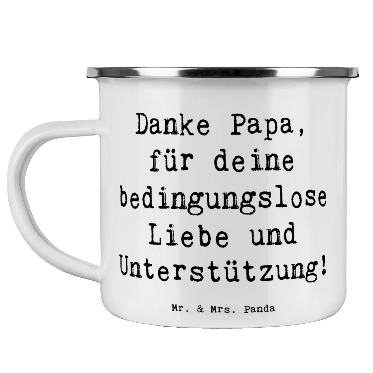 Camping Emaille Tasse Spruch Danke Papa Reisebecher, Outdoor Becher, Motivtasse, Emaille Becher, wandertasse, Outdoor Tasse, Haferl, wanderbecher, Tasse Emaille, Campingtasse, Kaffeepott, Emailletasse, Teetasse, metallbecher, Emaille Tasse, Blechtasse, becher emaille, blechbecher, outdoortasse, reisetasse, Pott, Campingbecher, emaillebecher, Teebecher, Dekoration, sprüche, zitate, spruch kollektion, inspiration, motivation, lebensweisheiten, geschenkideen, wanddeko, wohnaccessoires, sprüche sammlung, schöne sprüche, glück, liebe, freude, Lächeln, alltag verschönern, nachhaltige geschenke, Kreativ, Einzigartig, shopify, mr and mrs panda