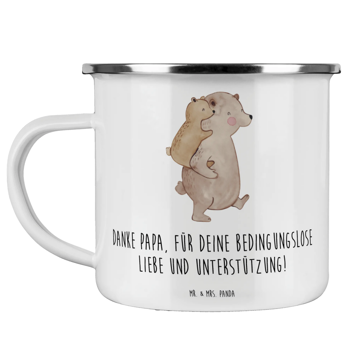 Camping Emaille Tasse Danke Papa metallbecher, Teetasse, Motivtasse, Campingtasse, Campingbecher, Pott, wandertasse, Teebecher, Emailletasse, Blechtasse, Kaffeepott, Haferl, Outdoor Tasse, Tasse Emaille, reisetasse, outdoortasse, wanderbecher, emaillebecher, Emaille Tasse, Outdoor Becher, becher emaille, blechbecher, Emaille Becher, Reisebecher, Dekoration, sprüche, zitate, spruch kollektion, inspiration, motivation, lebensweisheiten, geschenkideen, wanddeko, wohnaccessoires, sprüche sammlung, schöne sprüche, glück, liebe, freude, Lächeln, alltag verschönern, nachhaltige geschenke, Kreativ, Einzigartig, shopify, mr and mrs panda