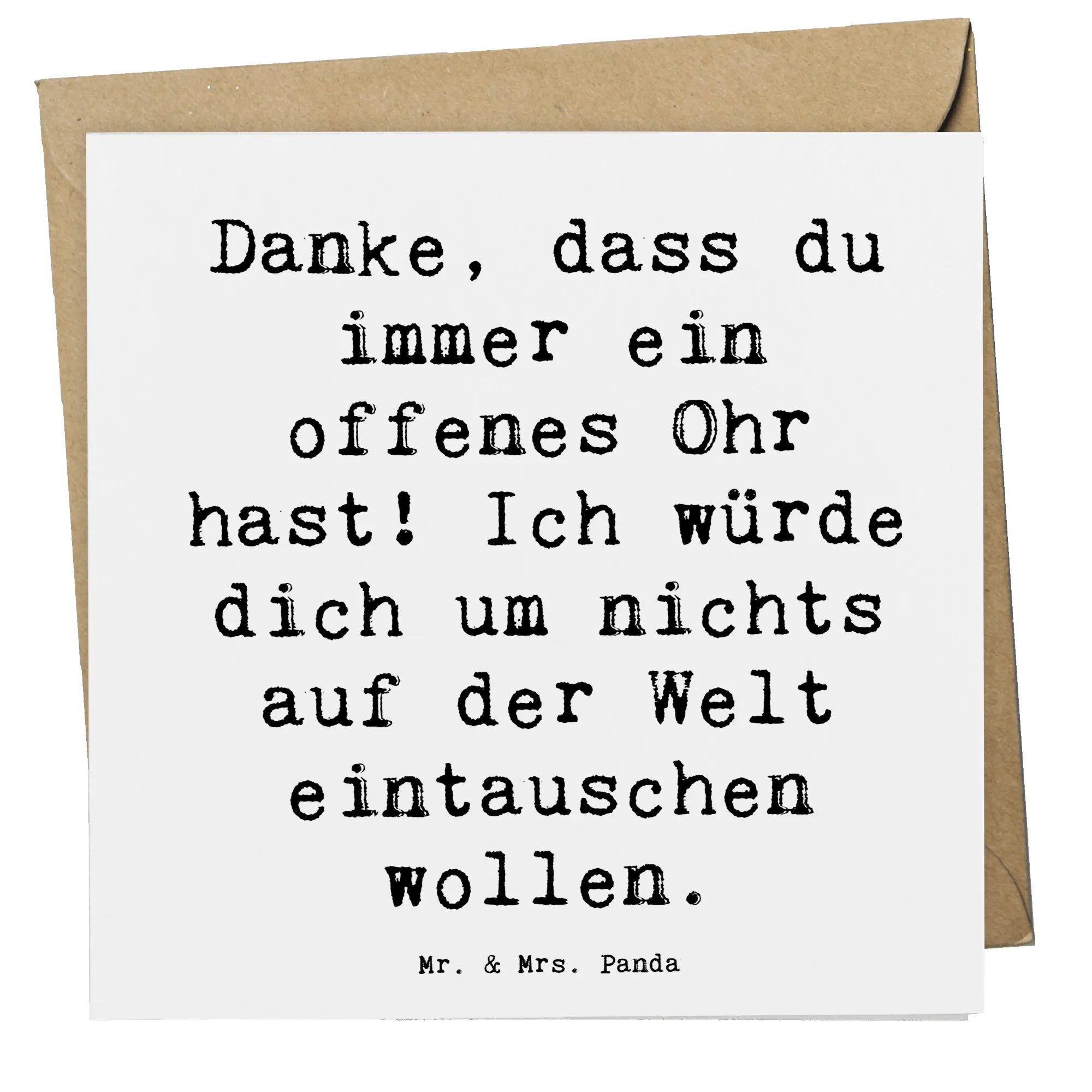 Deluxe Karte Spruch Freund fürs Leben