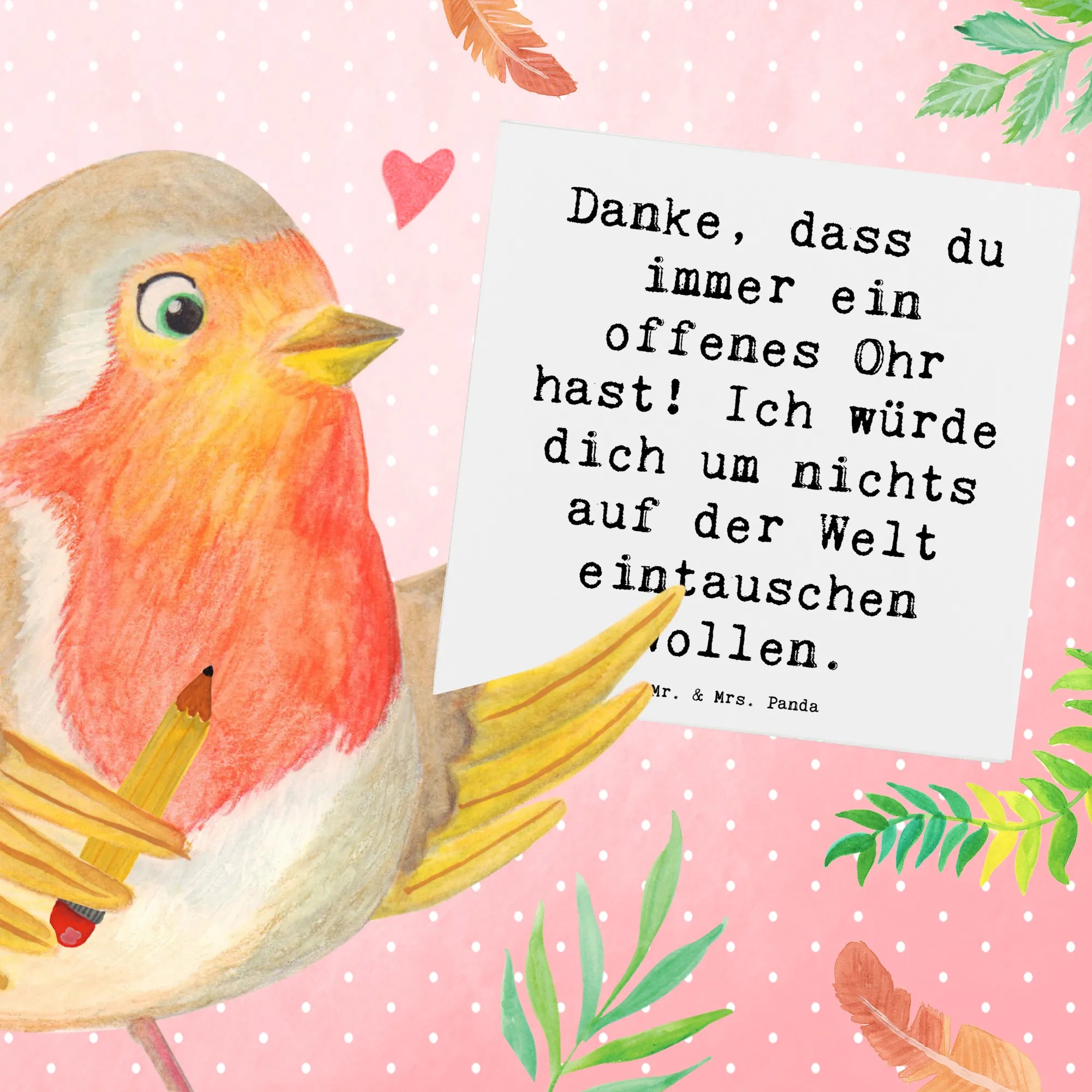 Deluxe Karte Spruch Freund fürs Leben