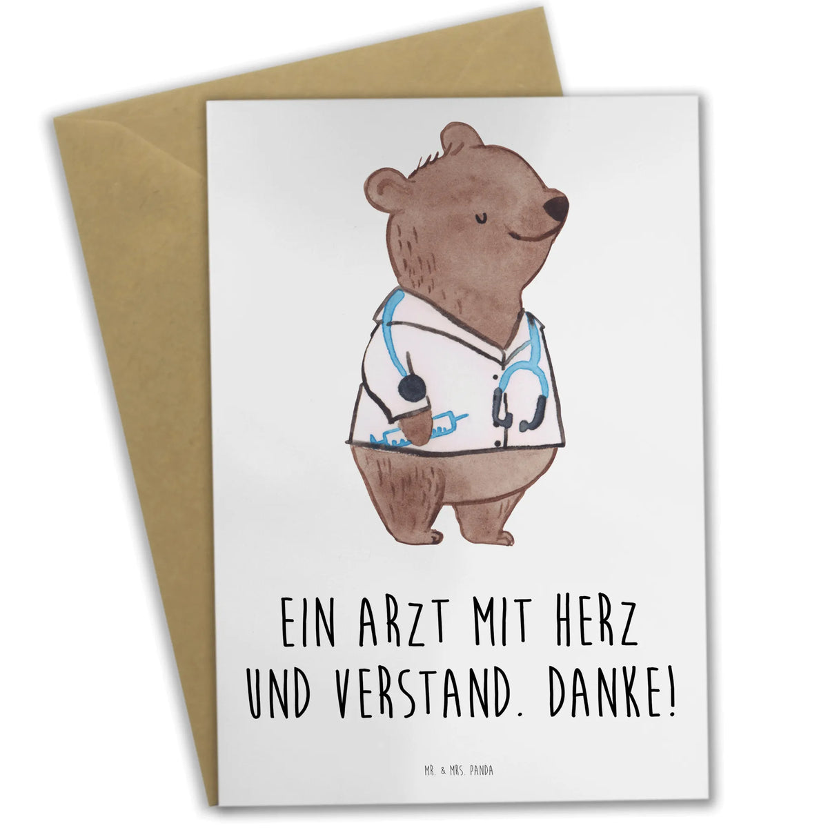 Grußkarte Arzt mit Herz vatertagskarte, Glückwunschkarte, Grußkarten, osterkarte, babykarte, Motivkarte, Beileidskarte, osterkarten, kommunionskarte, glückwunschkarten, firmungskarte, dankeskarten, einladungskarten, valentinstagskarte, Grußkarte, jubiläumskarte, genesungskarte, neujahrskarte, hochzeitskarten, weihnachtskarten, spruchkarte, Klappkarte, abiturkarte, Dekoration, sprüche, zitate, spruch kollektion, inspiration, motivation, lebensweisheiten, geschenkideen, wanddeko, wohnaccessoires, sprüche sammlung, schöne sprüche, glück, liebe, freude, Lächeln, alltag verschönern, nachhaltige geschenke, Kreativ, Einzigartig, shopify, mr and mrs panda