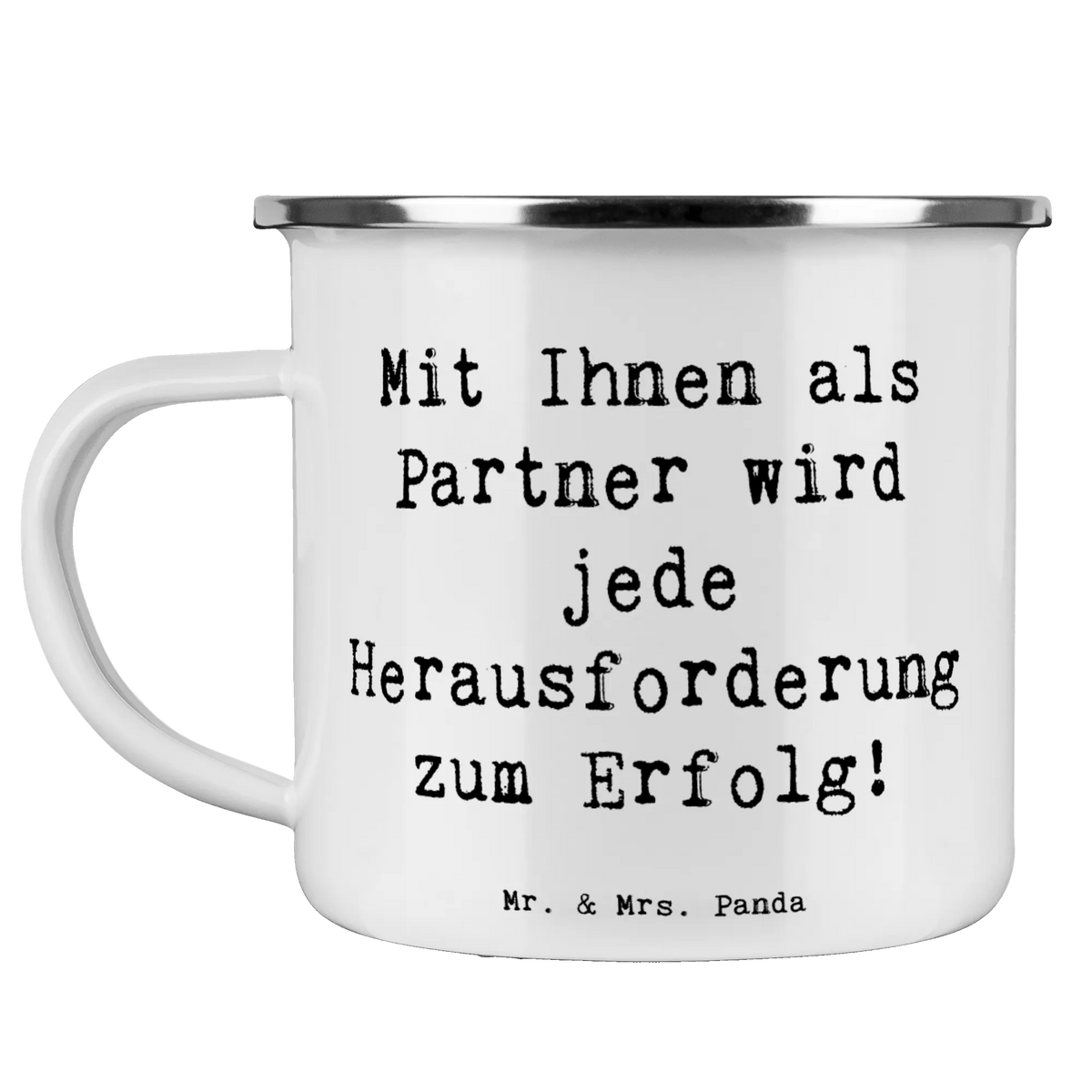 Camping Emaille Tasse Spruch Erfolgreiche Geschäftspartner becher emaille, reisetasse, blechbecher, Outdoor Tasse, Kaffeepott, wanderbecher, Emailletasse, Emaille Tasse, Haferl, Tasse Emaille, Outdoor Becher, Campingbecher, emaillebecher, Teetasse, outdoortasse, Reisebecher, Campingtasse, Pott, metallbecher, Teebecher, Motivtasse, wandertasse, Blechtasse, Emaille Becher, Dekoration, sprüche, zitate, spruch kollektion, inspiration, motivation, lebensweisheiten, geschenkideen, wanddeko, wohnaccessoires, sprüche sammlung, schöne sprüche, glück, liebe, freude, Lächeln, alltag verschönern, nachhaltige geschenke, Kreativ, Einzigartig, shopify, mr and mrs panda
