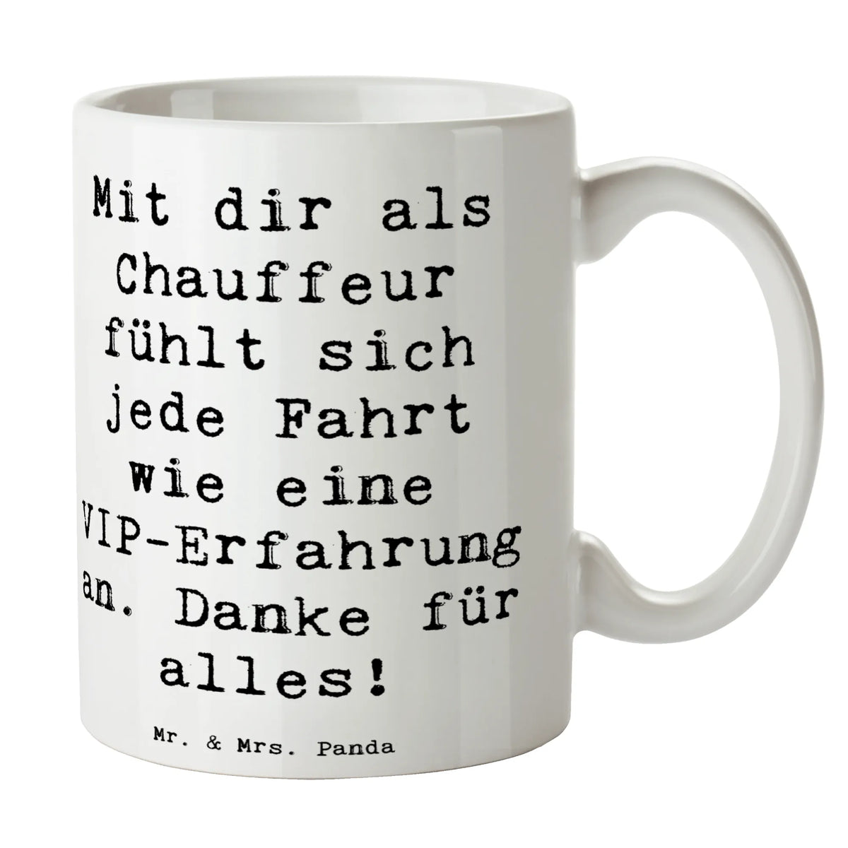 Tasse Spruch VIP Chauffeur Kakaotasse, statement tasse, Dekotasse, Trinktasse, Kaffeetasse, Geschenktasse, Henkelbecher, Sprüchetasse, Teepott, milchkaffeetasse, milchtasse, Henkelpott, Kaffeepott, Designtasse, Bürotasse, Tasse, schöne tasse, Teetasse, Pott, tasse für kaffee, tasse für büro, kaffeebecher bedruckt, Bürobecher, Frühstücksbecher, Motivtasse, Keramiktasse, Frühstückstasse, Teebecher, cappuccinotasse, Trinkbecher, kaffeebecher keramik, heißgetränkebecher, Becher, hochwertige tasse, kaffeetasse bedruckt, kakaobecher, Bedruckte Tasse, Kaffeebecher, Tasse mit Motiv, Keramikbecher, Tasse mit Spruch, design tasse, haferl, kaffeetasse keramik, Henkeltasse, mr and mrs panda, Dekoration, sprüche, zitate, spruch kollektion, inspiration, motivation, lebensweisheiten, geschenkideen, wanddeko, wohnaccessoires, sprüche sammlung, schöne sprüche, glück, liebe, freude, Lächeln, alltag verschönern, nachhaltige geschenke, Kreativ, Einzigartig, shopify