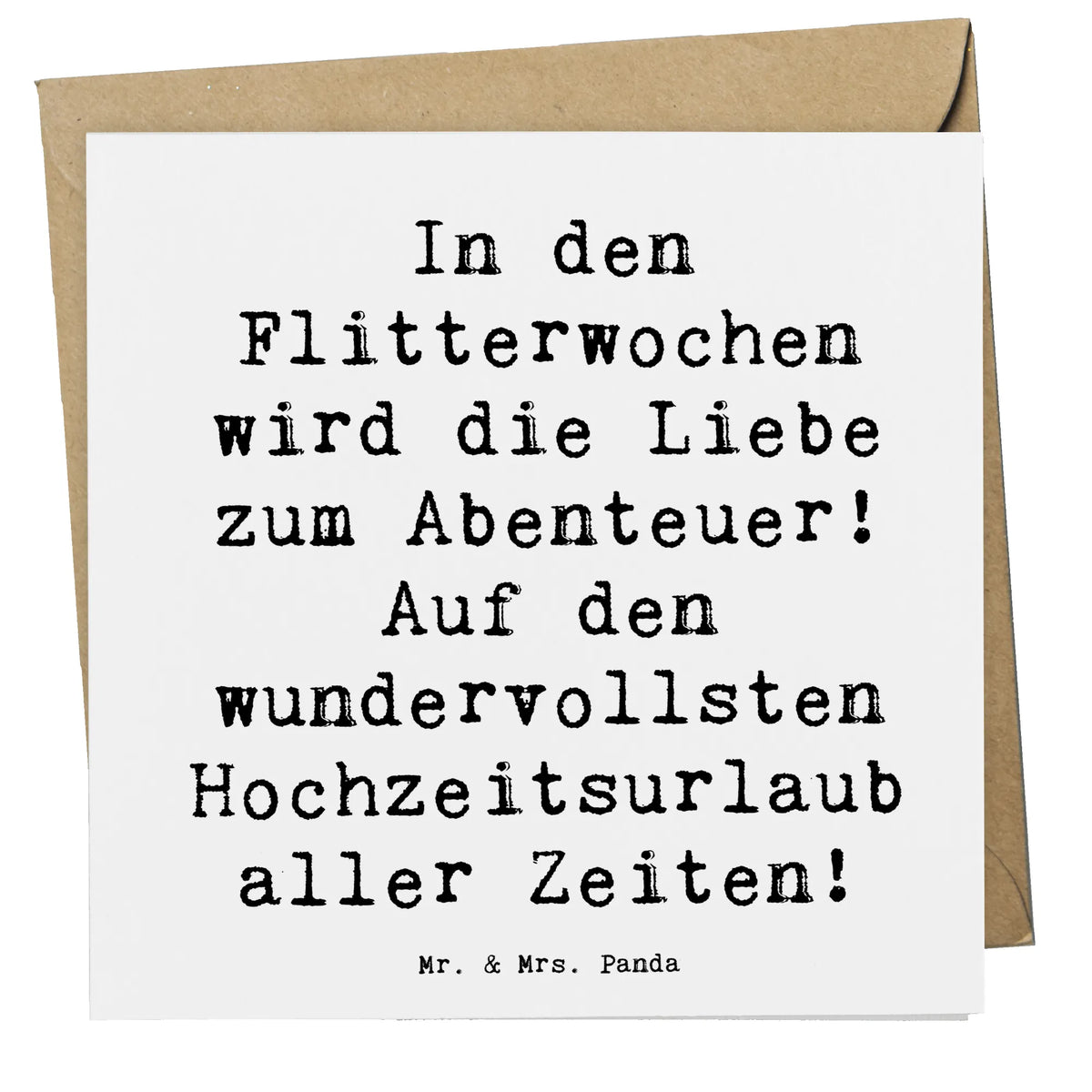 Deluxe Karte Spruch Flitterwochen Abenteuer doppelkarte, anlasskarte, Klappkarte, Grußkarte, faltkarte, Glückwunschkarte, Hochzeitskarte, Hochzeit, Hochzeitsgeschenk, Ehe, Hochzeitsfeier, Trauung, Trauungsgeschenk, Verlobungsfeier, Verlobungsgeschenk, Hochzeitsgeschenkideen, Hochzeitsgeschenke für Brautpaar