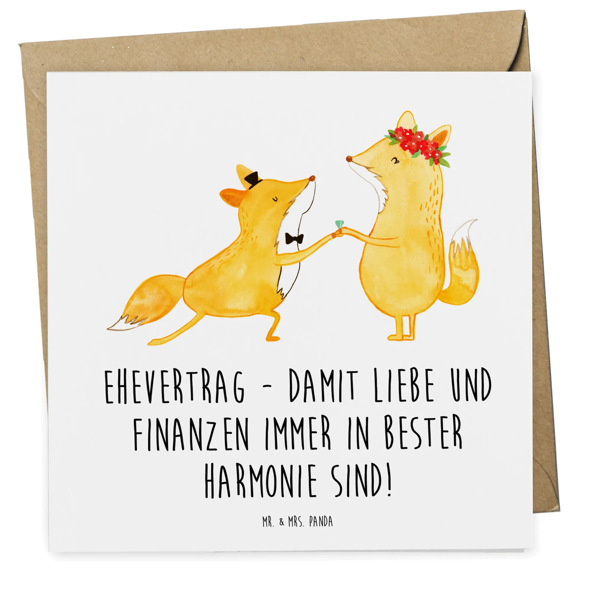 Deluxe Karte Ehevertrag Liebe Finanzen