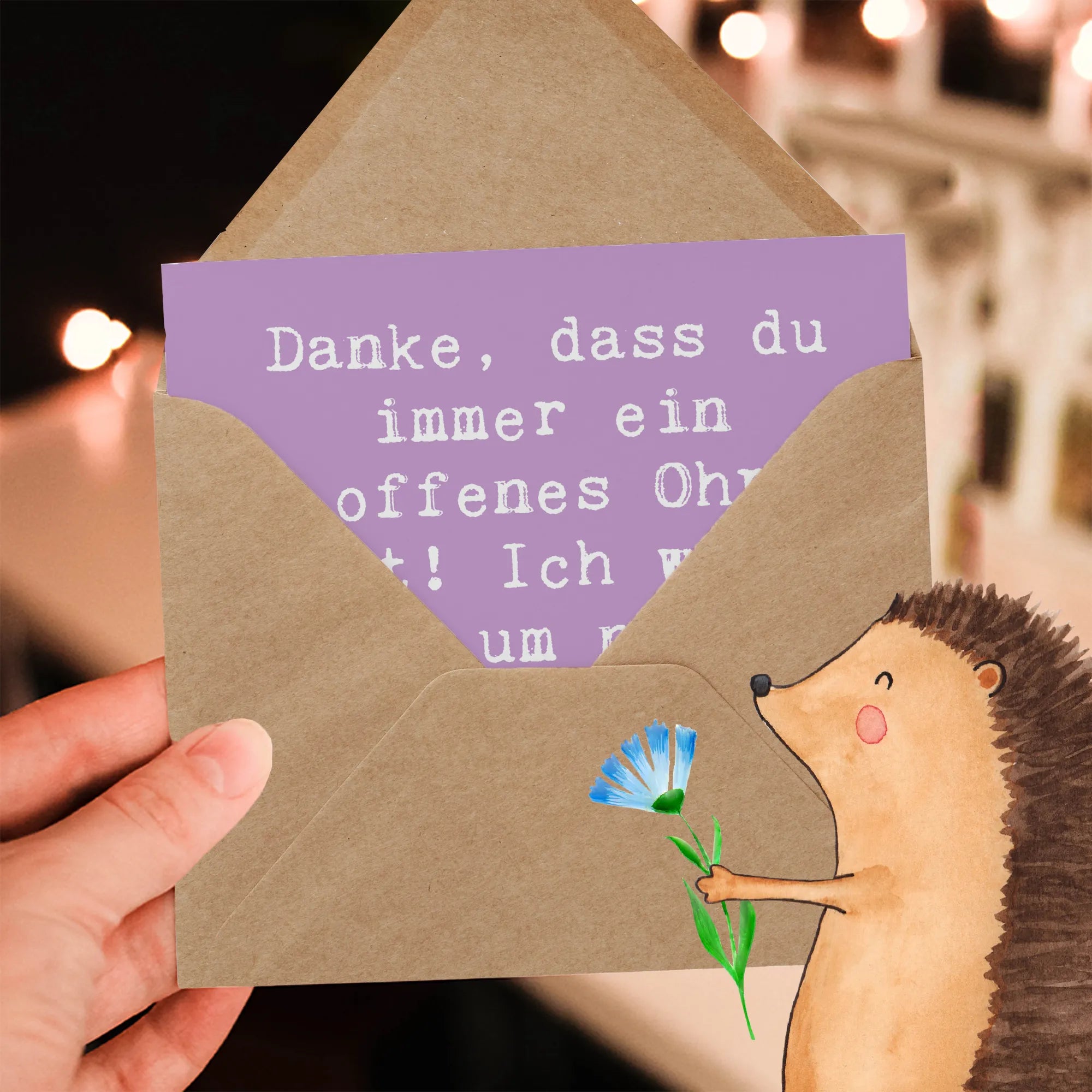 Deluxe Karte Spruch Freund fürs Leben