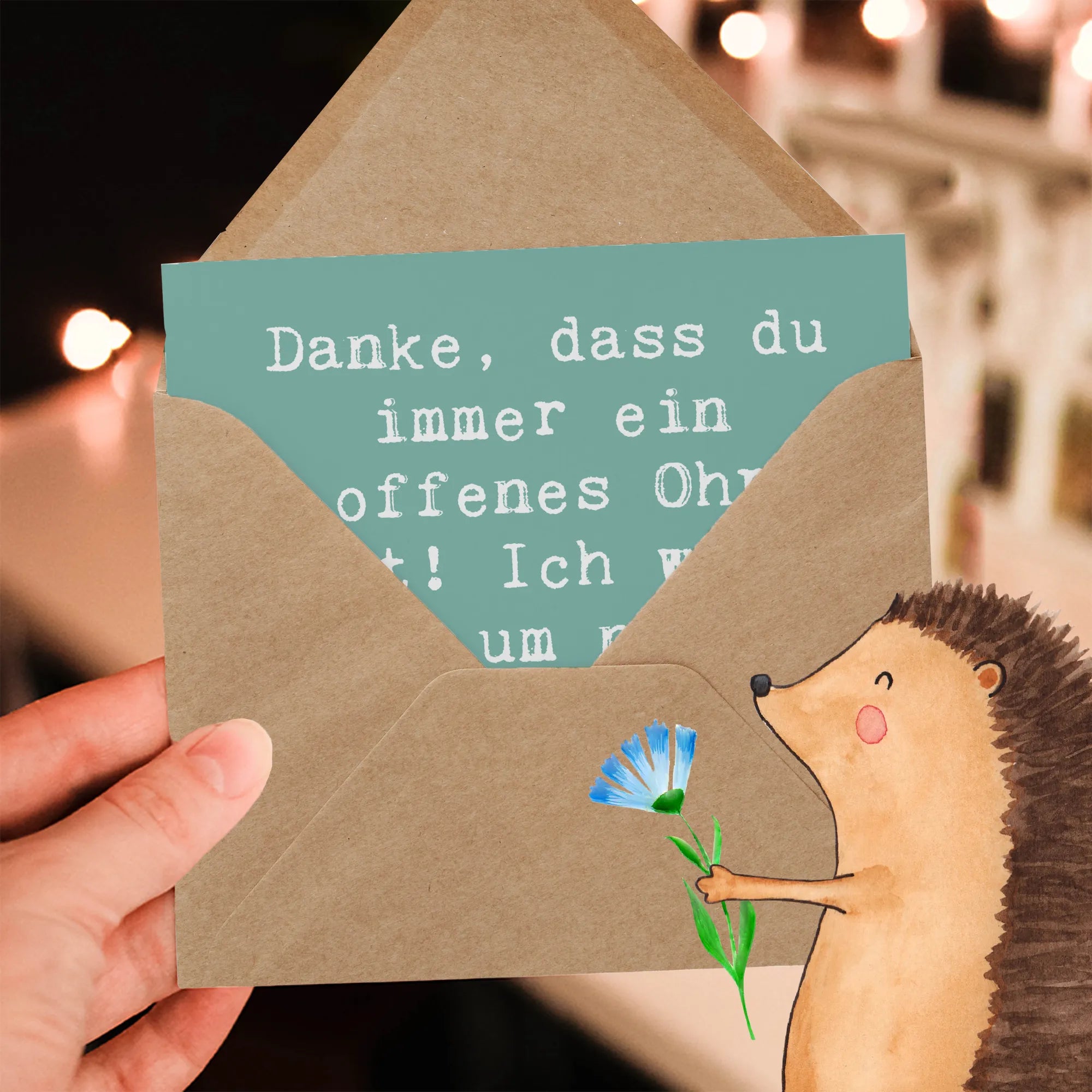 Deluxe Karte Spruch Freund fürs Leben