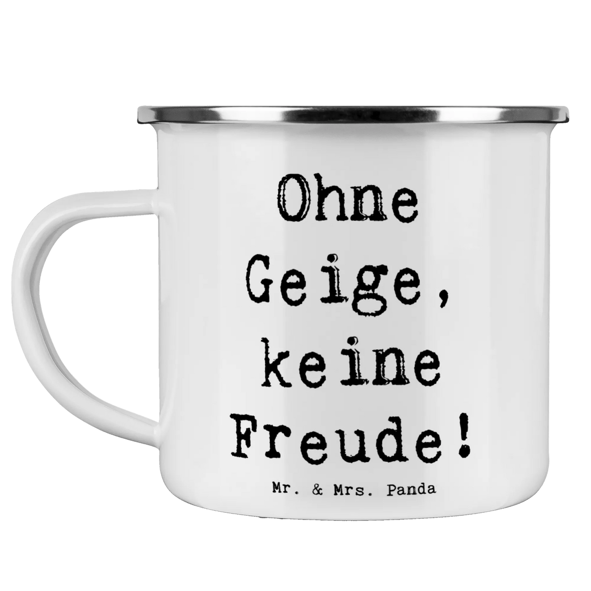 Camping Emaille Tasse Spruch Geige Freude outdoortasse, wandertasse, reisetasse, emaillebecher, Campingbecher, Teebecher, Teetasse, Emaille Becher, Emaille Tasse, becher emaille, Pott, Haferl, Reisebecher, Outdoor Tasse, Kaffeepott, Outdoor Becher, wanderbecher, blechbecher, Blechtasse, metallbecher, Tasse Emaille, Campingtasse, Emailletasse, Motivtasse, Instrumente, Geschenke Musiker, Musikliebhaber