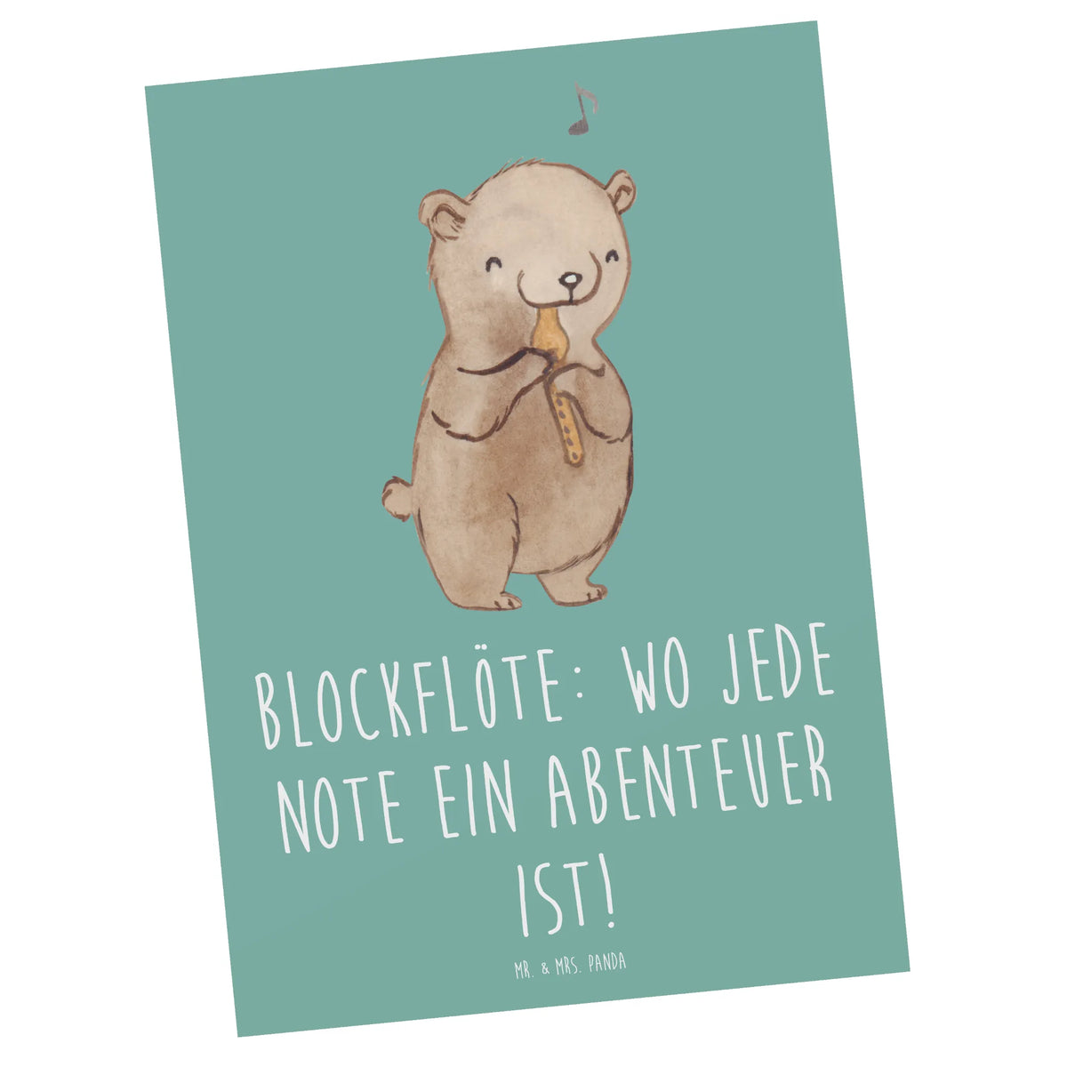 Postkarte Abenteuer Blockflöte Kunstkarten, Grußkarte, Designkarte, Postkarten, Fotokarte, Postkarte, bildkarte, Ansichtskarte, einzelkarte, kunstkarte, Motivkarte, Ansichtskarten, spruchkarte, Instrumente, Geschenke Musiker, Musikliebhaber