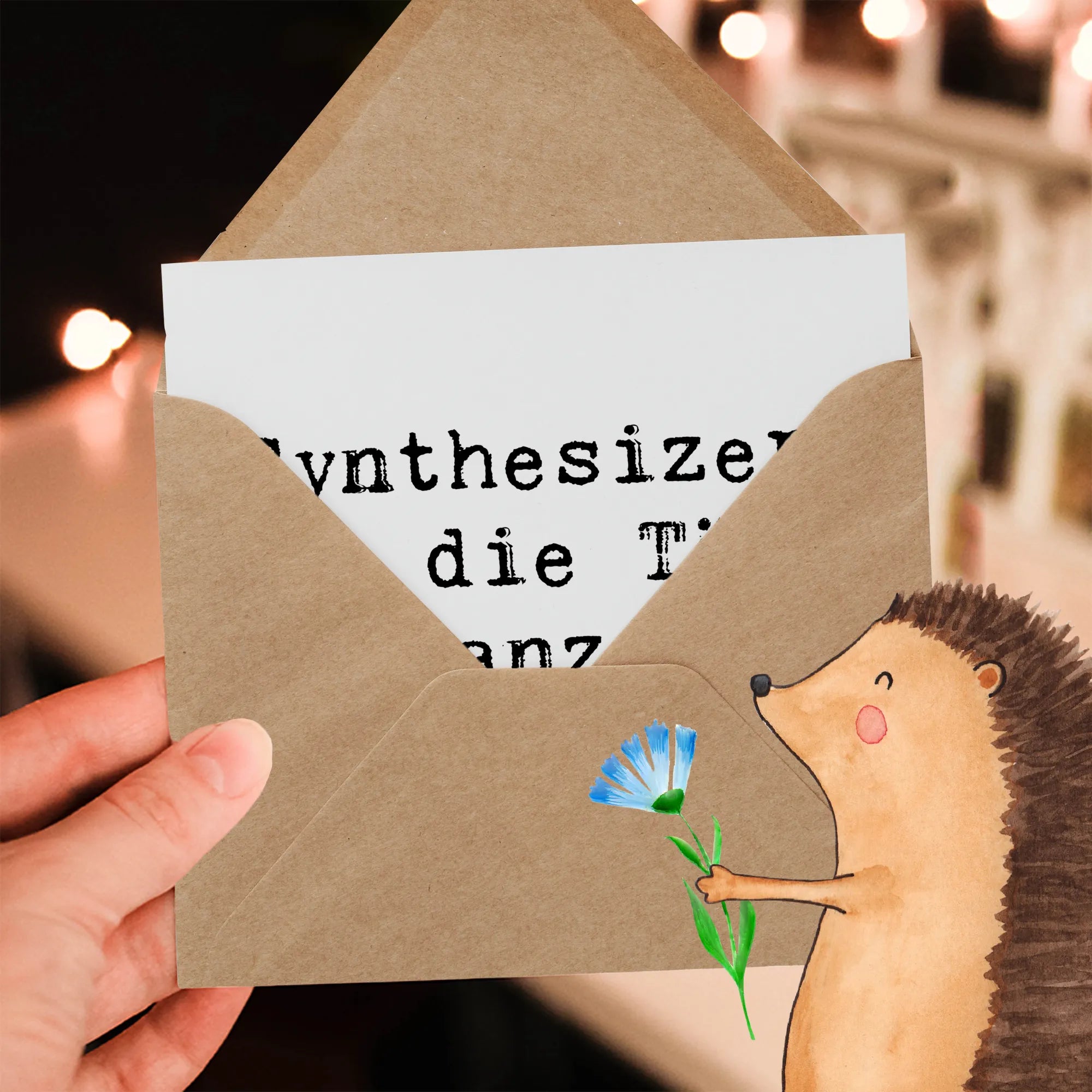 Deluxe Karte Spruch Synthesizer Tanz anlasskarte, Klappkarte, Glückwunschkarte, Grußkarte, doppelkarte, faltkarte, Instrumente, Geschenke Musiker, Musikliebhaber