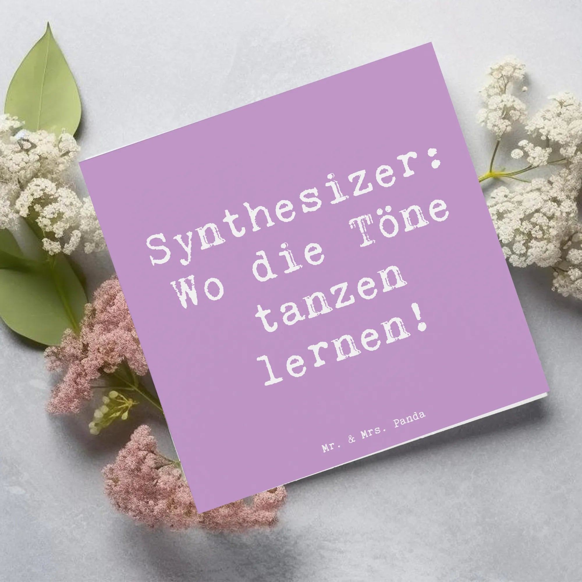 Deluxe Karte Spruch Synthesizer Tanz anlasskarte, Klappkarte, Glückwunschkarte, Grußkarte, doppelkarte, faltkarte, Instrumente, Geschenke Musiker, Musikliebhaber
