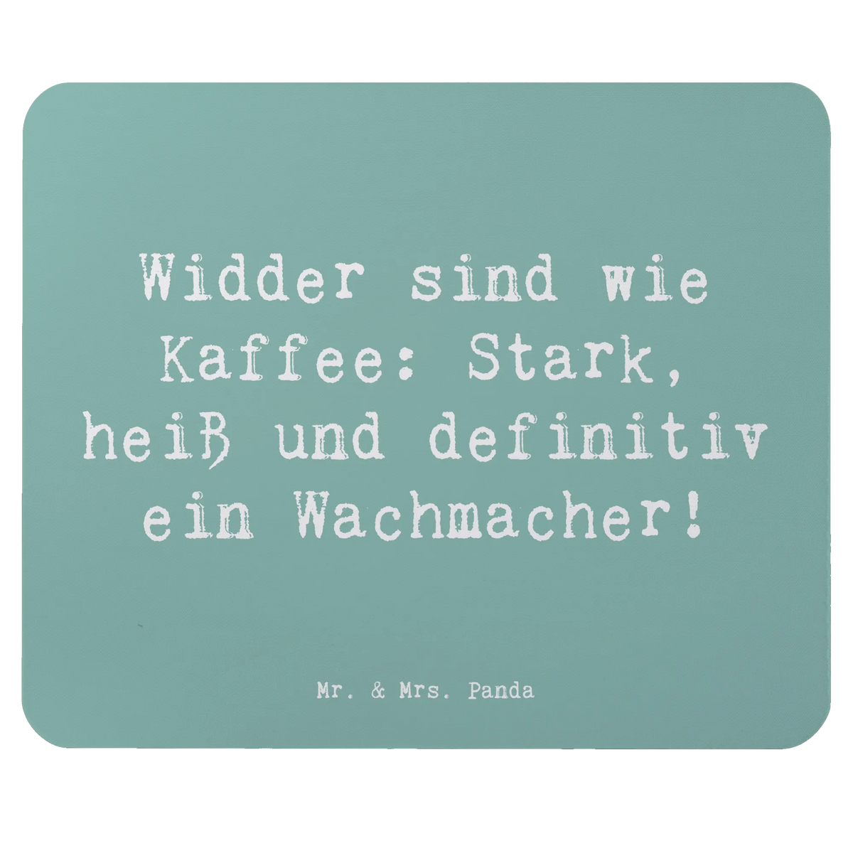 Mauspad Spruch Widder Power