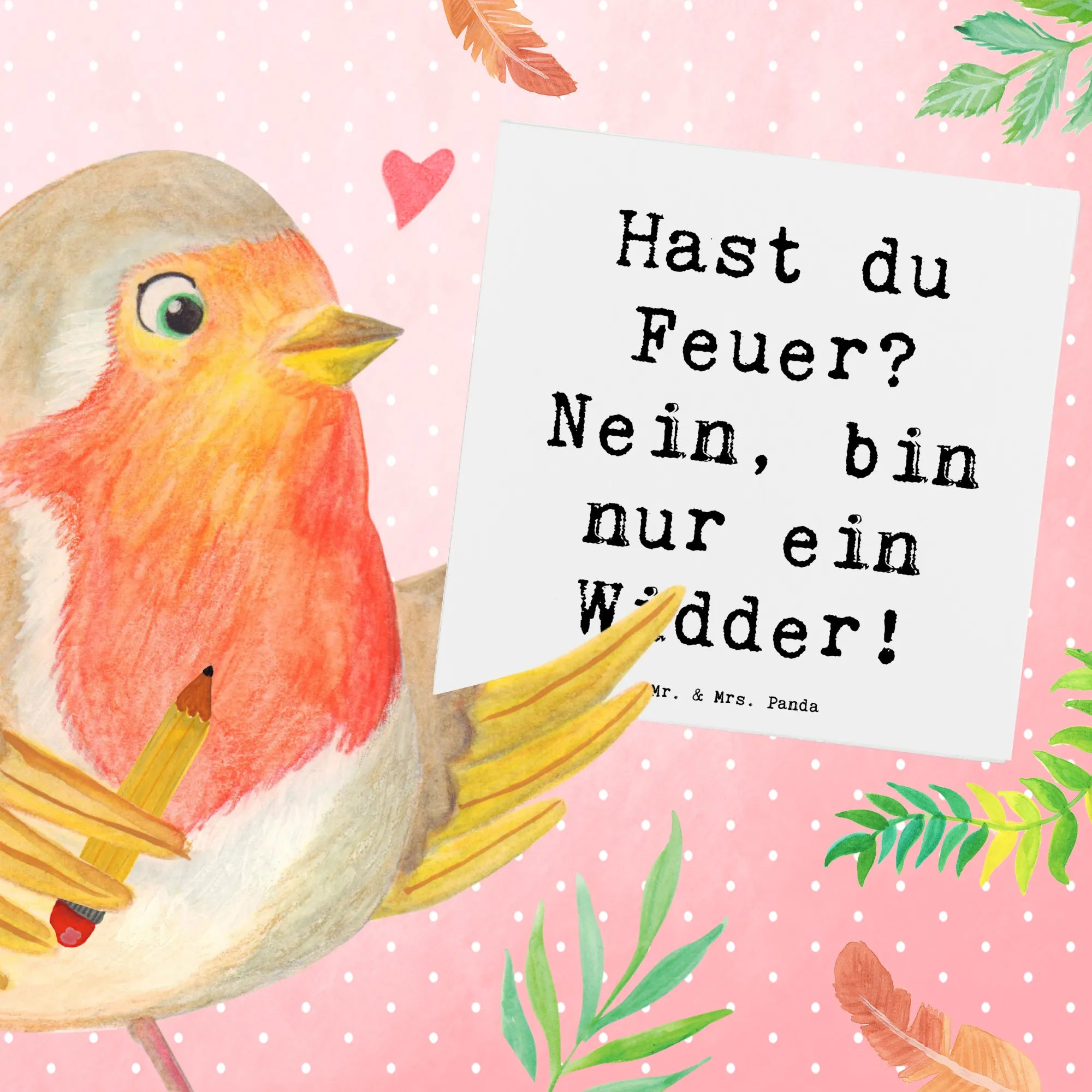 Deluxe Karte Spruch Widder Feuer Glückwunschkarte, doppelkarte, Grußkarte, faltkarte, anlasskarte, Klappkarte, Horoskop, Tierkreiszeichen, Sternzeichen, Aszendent, Astrologie