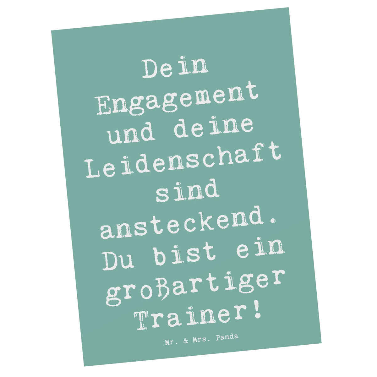 Postkarte Spruch Großartiger Trainer Grußkarte, Postkarten, spruchkarte, Motivkarte, einzelkarte, Fotokarte, Kunstkarten, Postkarte, kunstkarte, Ansichtskarten, Designkarte, bildkarte, Ansichtskarte, freude, geschenkideen, sprüche, Lächeln, lebensweisheiten, motivation, alltag verschönern, inspiration, mr and mrs panda, nachhaltige geschenke, spruch kollektion, shopify, Kreativ, schöne sprüche, sprüche sammlung, zitate, glück, wohnaccessoires, Dekoration, liebe, wanddeko, Einzigartig