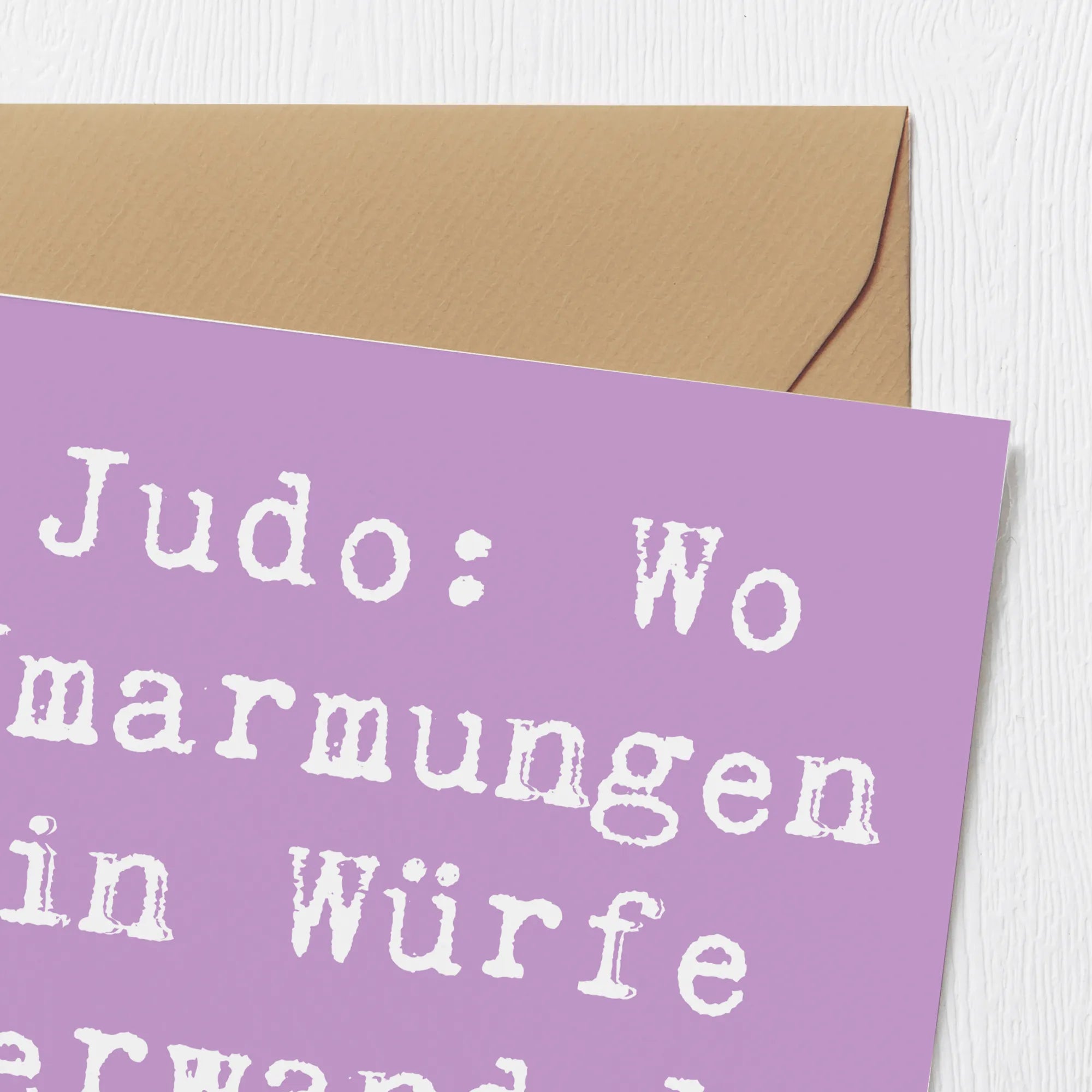 Deluxe Karte Spruch Judo Umarmungen doppelkarte, Glückwunschkarte, Klappkarte, anlasskarte, faltkarte, Grußkarte, Geschenk, Sportler, Schenken, Gewinn, Auszeichnung, Dankeschön, Danke, Hobby, Sportart, Sport