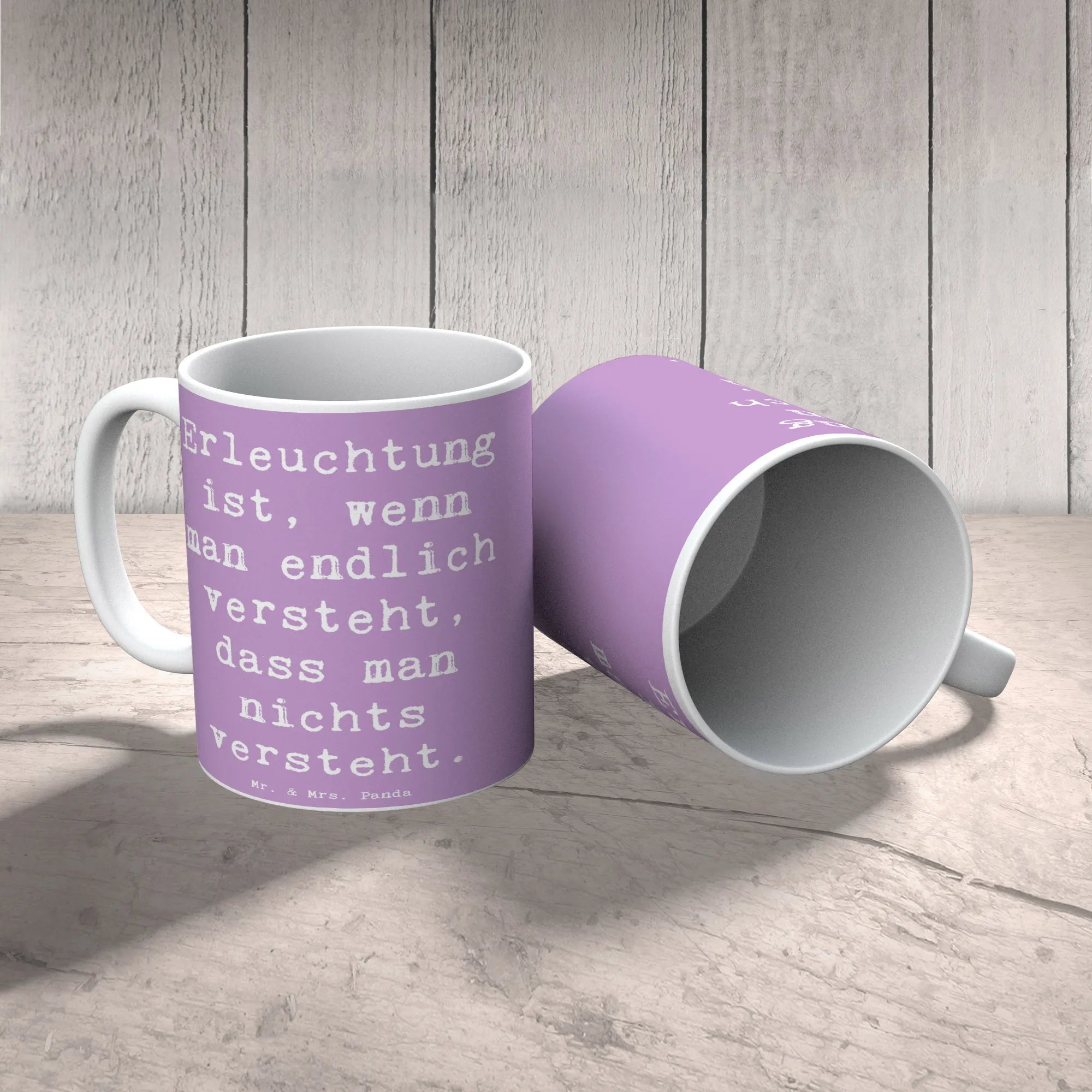 Mug Saying Erleuchtung ist, wenn man endlich versteht, dass man nichts versteht. kaffeebecher keramik, Bedruckte Tasse, Henkelpott, Henkeltasse, statement tasse, Frühstückstasse, Designtasse, Keramiktasse, kaffeetasse bedruckt, cappuccinotasse, Trinkbecher, kaffeetasse keramik, tasse für büro, Kaffeetasse, Keramikbecher, Teebecher, Frühstücksbecher, Tasse mit Spruch, design tasse, haferl, Teetasse, kaffeebecher bedruckt, Dekotasse, milchkaffeetasse, Tasse, Henkelbecher, Motivtasse, Becher, Kakaotasse, Sprüchetasse, schöne tasse, Trinktasse, milchtasse, Kaffeebecher, Teepott, hochwertige tasse, Tasse mit Motiv, Pott, Geschenktasse, tasse für kaffee, Kaffeepott, Bürotasse, heißgetränkebecher, Bürobecher, kakaobecher, mr and mrs panda, Dekoration, sprüche, zitate, spruch kollektion, inspiration, motivation, lebensweisheiten, geschenkideen, wanddeko, wohnaccessoires, sprüche sammlung, schöne sprüche, glück, liebe, freude, Lächeln, alltag verschönern, nachhaltige geschenke, Kreativ, Einzigartig, shopify