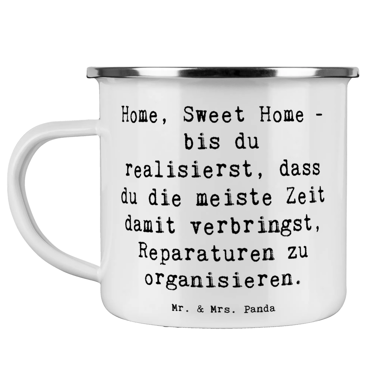 Camping Emaille Tasse Spruch Geborgenheit im Zuhause Emaille Tasse, Emaille Becher, Teetasse, Haferl, Emailletasse, Motivtasse, blechbecher, Teebecher, outdoortasse, metallbecher, emaillebecher, Outdoor Tasse, reisetasse, Pott, Reisebecher, Tasse Emaille, becher emaille, Blechtasse, wandertasse, Kaffeepott, Campingbecher, wanderbecher, Campingtasse, Outdoor Becher, Dekoration, sprüche, zitate, spruch kollektion, inspiration, motivation, lebensweisheiten, geschenkideen, wanddeko, wohnaccessoires, sprüche sammlung, schöne sprüche, glück, liebe, freude, Lächeln, alltag verschönern, nachhaltige geschenke, Kreativ, Einzigartig, shopify, mr and mrs panda