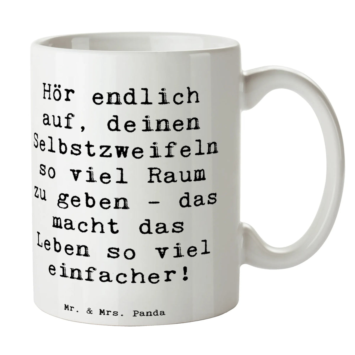 Tasse Spruch Zweifel an sich selbst Kaffeebecher, Tasse, Henkelpott, Tasse mit Motiv, Teepott, Bedruckte Tasse, kakaobecher, Keramikbecher, Keramiktasse, Bürotasse, Bürobecher, Tasse mit Spruch, hochwertige tasse, Trinkbecher, Henkeltasse, Designtasse, Sprüchetasse, Kaffeetasse, Pott, Henkelbecher, Kaffeepott, Teetasse, Motivtasse, statement tasse, haferl, Frühstücksbecher, kaffeebecher keramik, design tasse, Geschenktasse, kaffeebecher bedruckt, Becher, milchkaffeetasse, cappuccinotasse, tasse für kaffee, Kakaotasse, heißgetränkebecher, Teebecher, milchtasse, Frühstückstasse, kaffeetasse bedruckt, kaffeetasse keramik, schöne tasse, Trinktasse, Dekotasse, tasse für büro, mr and mrs panda, Dekoration, sprüche, zitate, spruch kollektion, inspiration, motivation, lebensweisheiten, geschenkideen, wanddeko, wohnaccessoires, sprüche sammlung, schöne sprüche, glück, liebe, freude, Lächeln, alltag verschönern, nachhaltige geschenke, Kreativ, Einzigartig, shopify