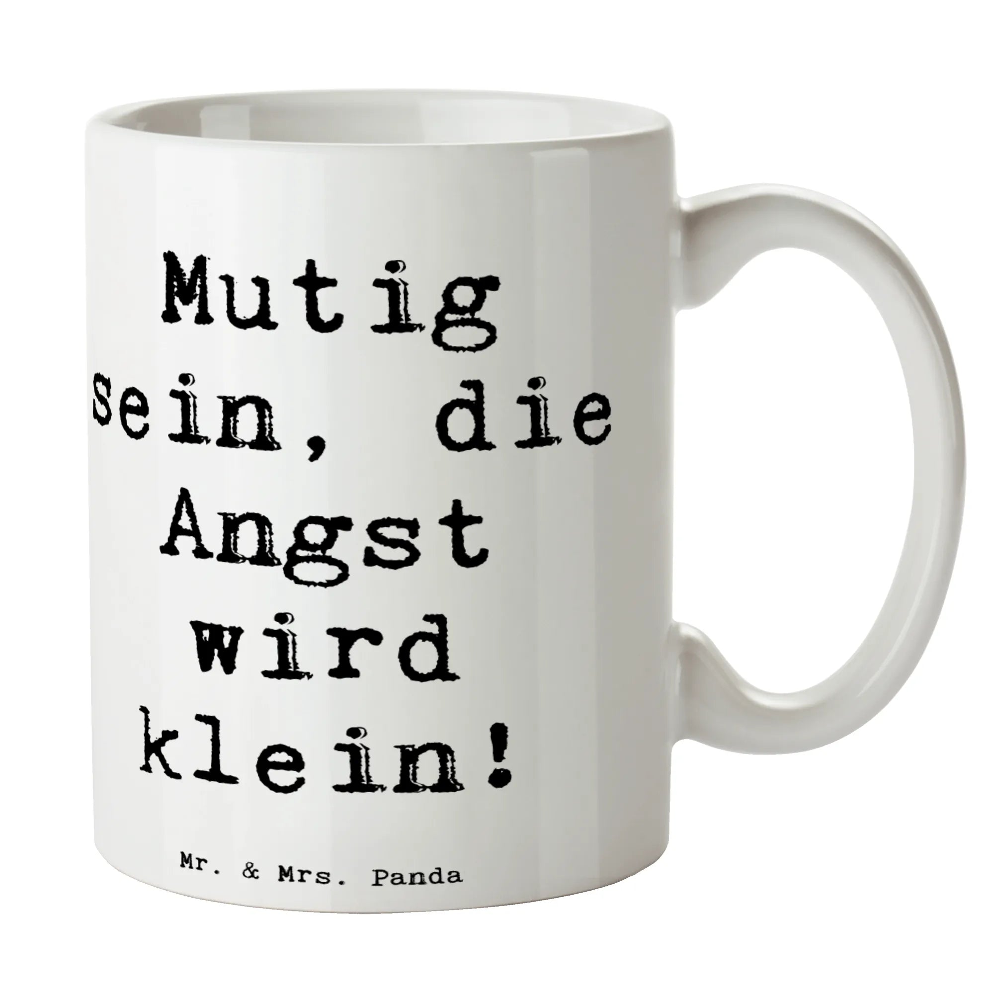 Tasse Spruch Angst überwinden Dekotasse, milchkaffeetasse, cappuccinotasse, Bürobecher, Kaffeepott, schöne tasse, Motivtasse, Frühstückstasse, tasse für büro, Frühstücksbecher, Pott, statement tasse, Bürotasse, milchtasse, Teepott, Henkelbecher, Keramiktasse, kaffeetasse keramik, Teebecher, Geschenktasse, heißgetränkebecher, kakaobecher, tasse für kaffee, Tasse, Becher, Teetasse, design tasse, hochwertige tasse, Designtasse, kaffeetasse bedruckt, kaffeebecher bedruckt, Kaffeebecher, haferl, Tasse mit Spruch, Henkeltasse, kaffeebecher keramik, Bedruckte Tasse, Sprüchetasse, Trinkbecher, Keramikbecher, Kaffeetasse, Kakaotasse, Henkelpott, Tasse mit Motiv, Trinktasse, mr and mrs panda, Dekoration, sprüche, zitate, spruch kollektion, inspiration, motivation, lebensweisheiten, geschenkideen, wanddeko, wohnaccessoires, sprüche sammlung, schöne sprüche, glück, liebe, freude, Lächeln, alltag verschönern, nachhaltige geschenke, Kreativ, Einzigartig, shopify