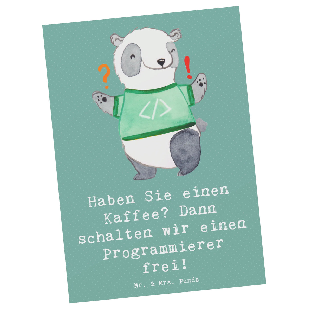 Postkarte Programmierer Kaffeezeit Ansichtskarten, Motivkarte, Fotokarte, Postkarten, bildkarte, Ansichtskarte, kunstkarte, Kunstkarten, Designkarte, Grußkarte, einzelkarte, spruchkarte, Postkarte, Firma, Mitarbeiter, Arbeitskollege, Kollegin, Kollege, Rente, Abschied, Ausbildung, Beruf, Jubiläum, Geschenk, Dankeschön, Danke, Schenken