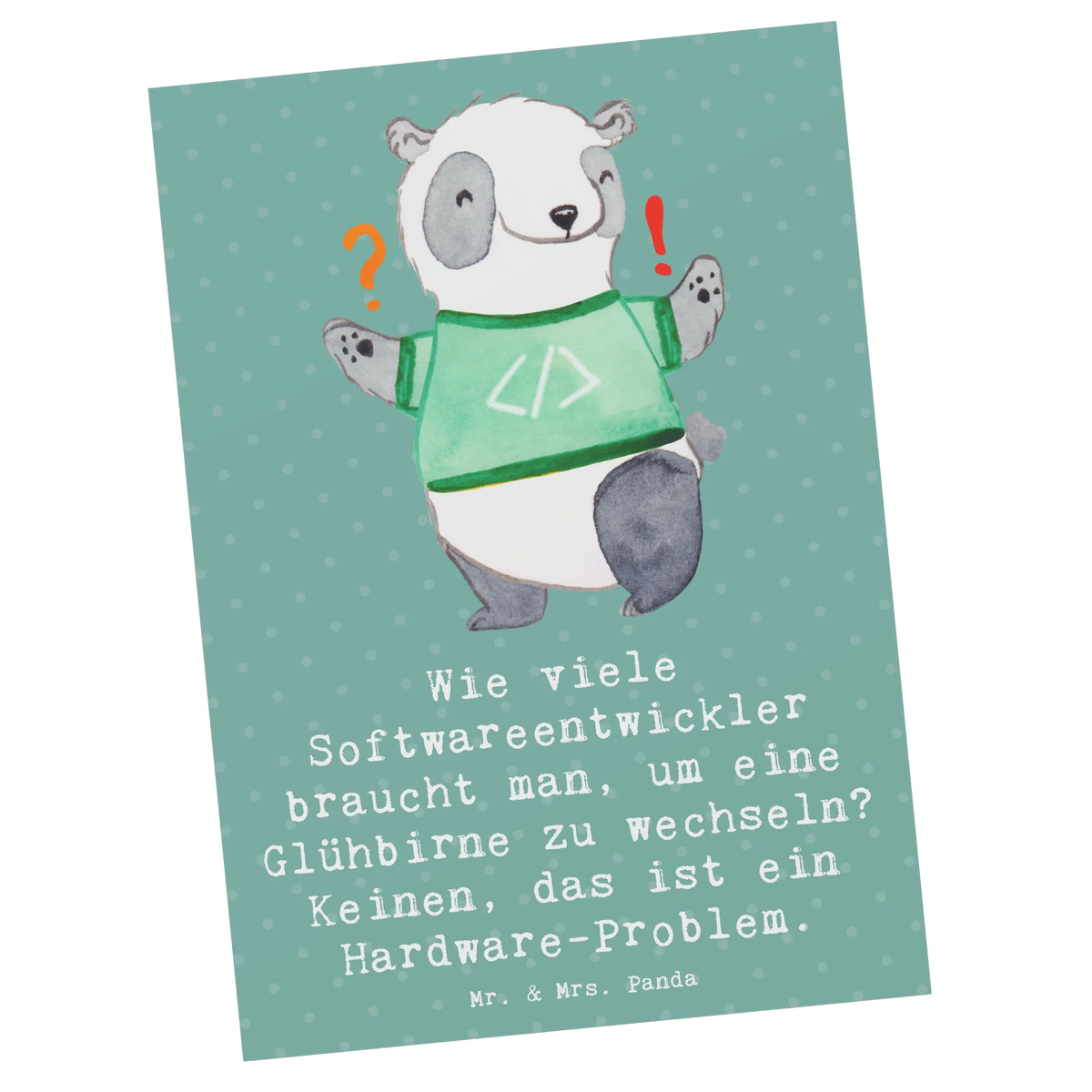 Postkarte Softwareentwickler Glühbirne einzelkarte, Designkarte, kunstkarte, Grußkarte, Postkarten, Motivkarte, spruchkarte, Kunstkarten, Ansichtskarte, Postkarte, bildkarte, Ansichtskarten, Fotokarte, Firma, Mitarbeiter, Arbeitskollege, Kollegin, Kollege, Rente, Abschied, Ausbildung, Beruf, Jubiläum, Geschenk, Dankeschön, Danke, Schenken
