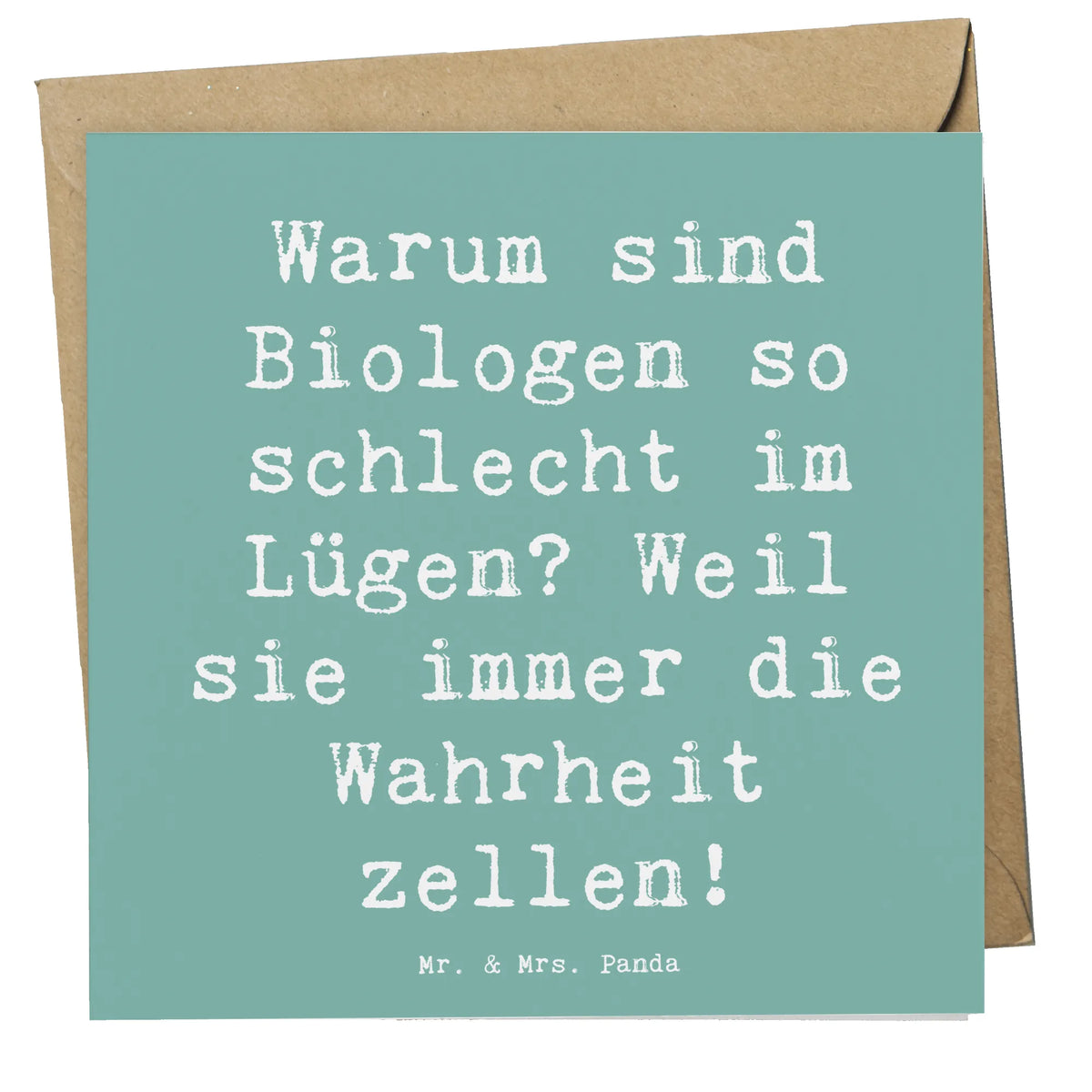 Deluxe Karte Spruch Biologin Wahrheit anlasskarte, Grußkarte, doppelkarte, Klappkarte, faltkarte, Glückwunschkarte, Firma, Mitarbeiter, Arbeitskollege, Kollegin, Kollege, Rente, Abschied, Ausbildung, Beruf, Jubiläum, Geschenk, Dankeschön, Danke, Schenken