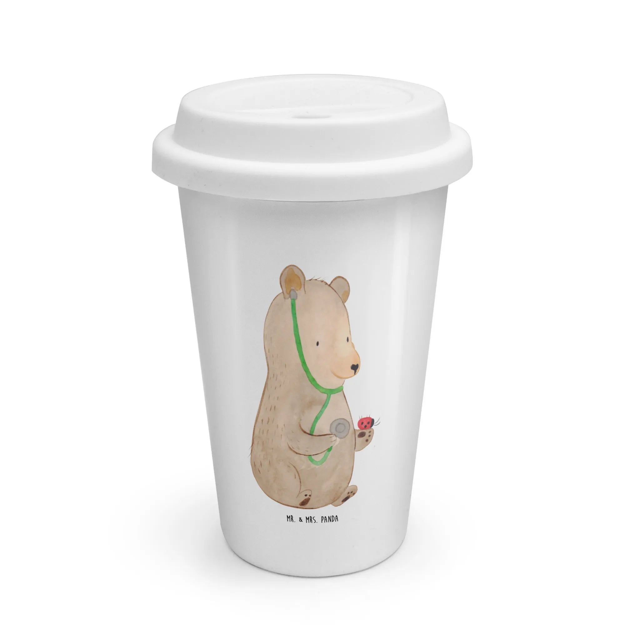 To Go Cup bear Physician Thermokaffeebecher, Thermobecher, Wiederverwendbarer Becher, keramik to go becher, Mehrwegbecher, thermobecher keramik, Isolierkaffeebecher, Isolierbecher To Go, Isolierbecher, Keramikbecher, Reisebecher, Kaffeebecher To Go, Thermobecher To Go, Coffee Becher, Trinkbecher To Go, becher kaffee, To Go Becher, Coffee To Go Becher, Becher Für Unterwegs, ToGo Kaffeebecher, keramik kaffeebecher, Teddy, Bär, Teddybär, Doktorin, Ärztin, Arzt, Professorin, Professor, Doktor
