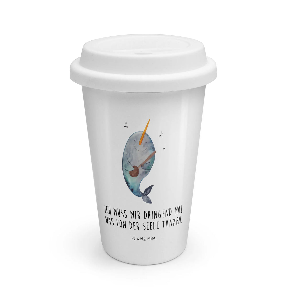 To Go Becher Narwal Gitarre Keramikbecher, Isolierkaffeebecher, Reisebecher, becher kaffee, Wiederverwendbarer Becher, Becher Für Unterwegs, Isolierbecher, To Go Becher, Isolierbecher To Go, Thermokaffeebecher, Coffee Becher, keramik to go becher, Trinkbecher To Go, Coffee To Go Becher, thermobecher keramik, keramik kaffeebecher, Thermobecher, Mehrwegbecher, ToGo Kaffeebecher, Kaffeebecher To Go, Thermobecher To Go, Meer, Urlaub, Meerestiere, Problemlösung, Probleme, Wal, Frust, Tanzen, Gitarre, Narwal, Gespräche