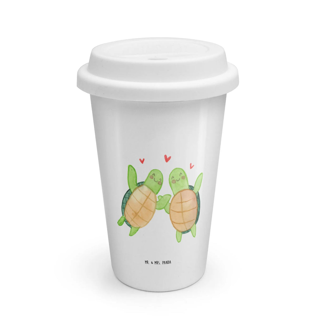 To Go Becher Schildkröten Paar