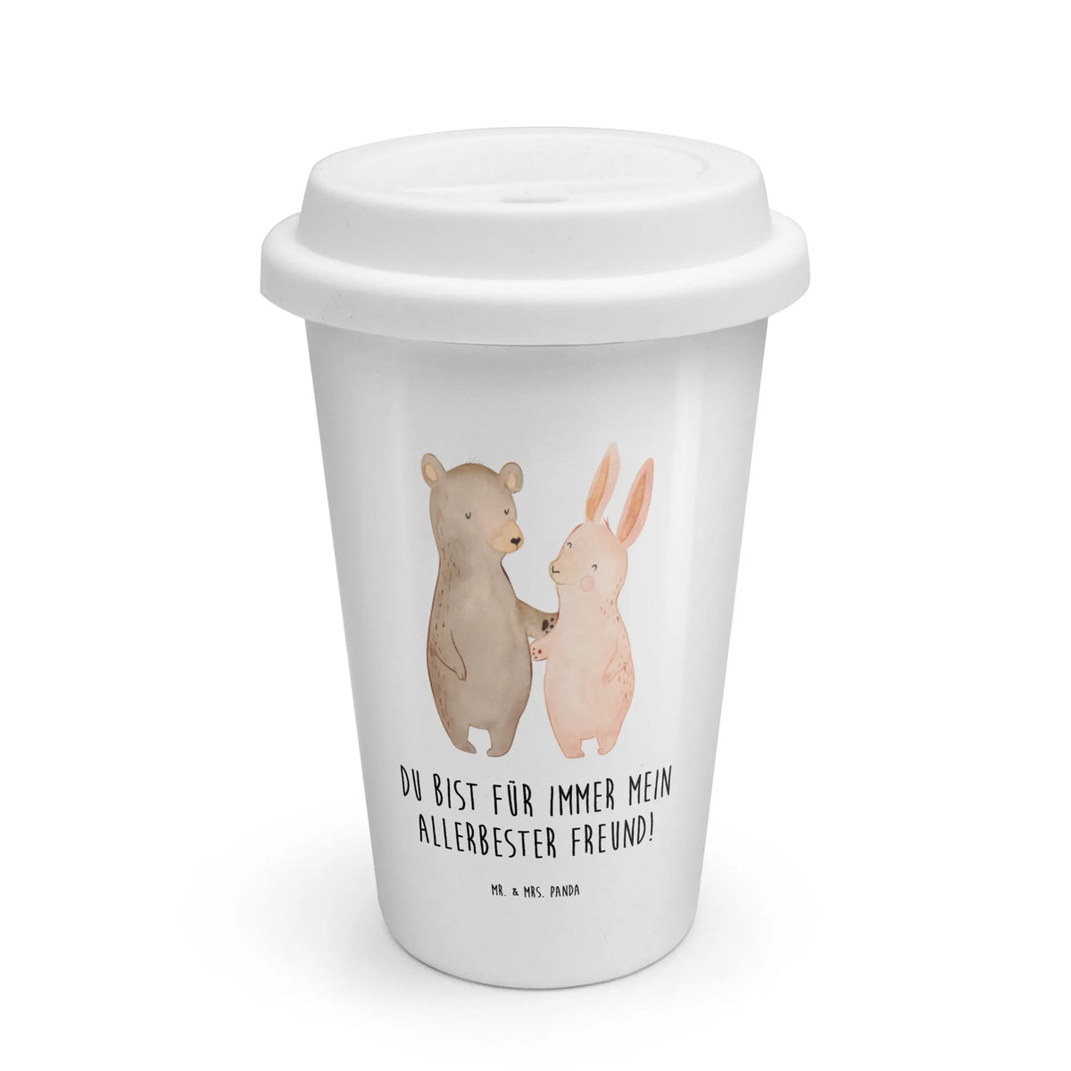To Go Becher Bär und Hase Umarmen Isolierbecher To Go, Isolierkaffeebecher, To Go Becher, keramik kaffeebecher, Trinkbecher To Go, keramik to go becher, Thermobecher To Go, Coffee To Go Becher, Wiederverwendbarer Becher, Isolierbecher, ToGo Kaffeebecher, thermobecher keramik, Mehrwegbecher, Thermobecher, Thermokaffeebecher, Coffee Becher, Becher Für Unterwegs, Kaffeebecher To Go, Reisebecher, Keramikbecher, becher kaffee, Verlobung, Freund, Heiraten, Partner, Heiratsantrag, Liebesgeschenk, Hocheitstag, Ehemann, Freundin, Ehefrau, Jahrestag, Liebe, Best Friends, Bärchen, Bester Freund, Hase, Freunde, Bär