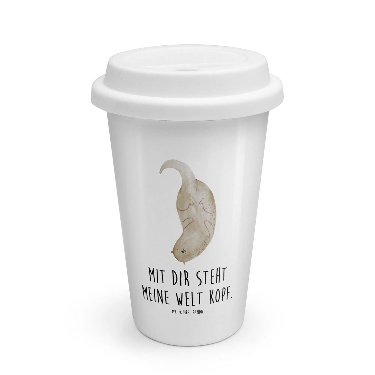 To Go Becher Otter Kopfüber To Go Becher, Wiederverwendbarer Becher, Isolierbecher, becher kaffee, Coffee Becher, Thermokaffeebecher, keramik kaffeebecher, Isolierkaffeebecher, ToGo Kaffeebecher, thermobecher keramik, Keramikbecher, Becher Für Unterwegs, Thermobecher To Go, keramik to go becher, Mehrwegbecher, Reisebecher, Kaffeebecher To Go, Thermobecher, Isolierbecher To Go, Coffee To Go Becher, Trinkbecher To Go, Otter, Fischotter, Seeotter, Otter Seeotter See Otter