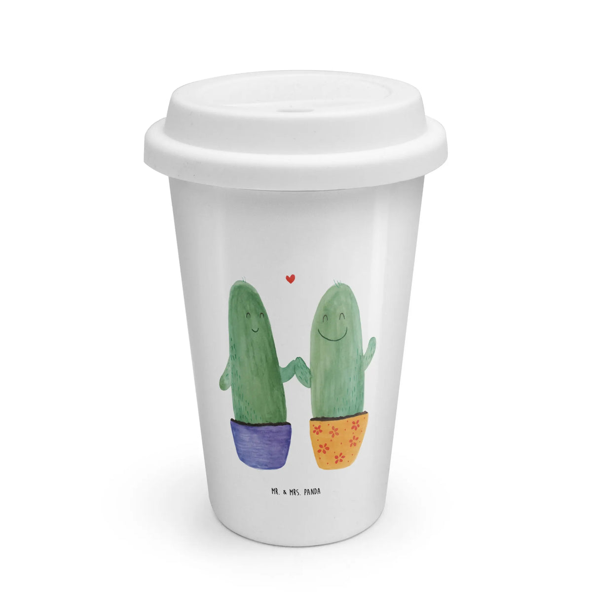 To Go Becher Kaktus Liebe
