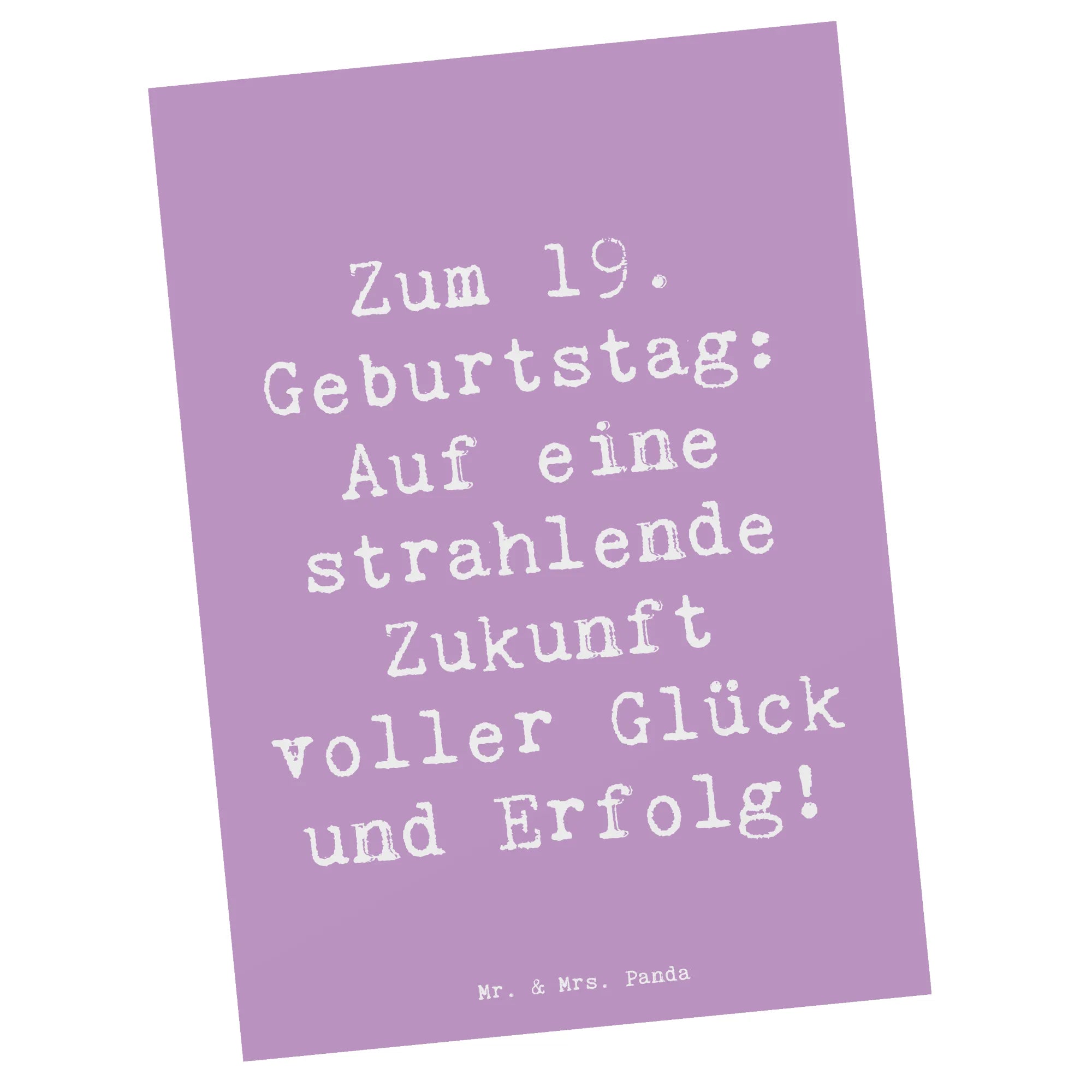 Postkarte Spruch 19. Geburtstag Zukunft Ansichtskarte, kunstkarte, bildkarte, Ansichtskarten, Kunstkarten, Motivkarte, spruchkarte, Fotokarte, einzelkarte, Postkarten, Postkarte, Designkarte, Grußkarte, Geschenk, Geburtstag, Geburtstagsgeschenk